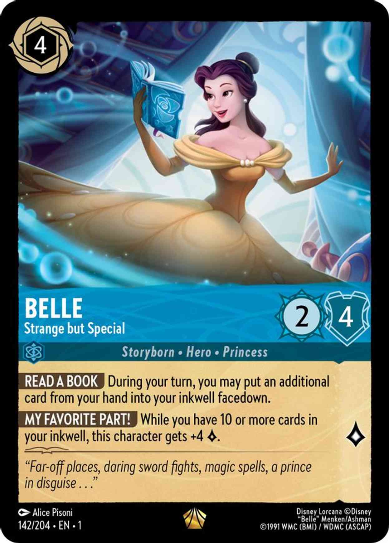 Belle - Strange but Special magic card front