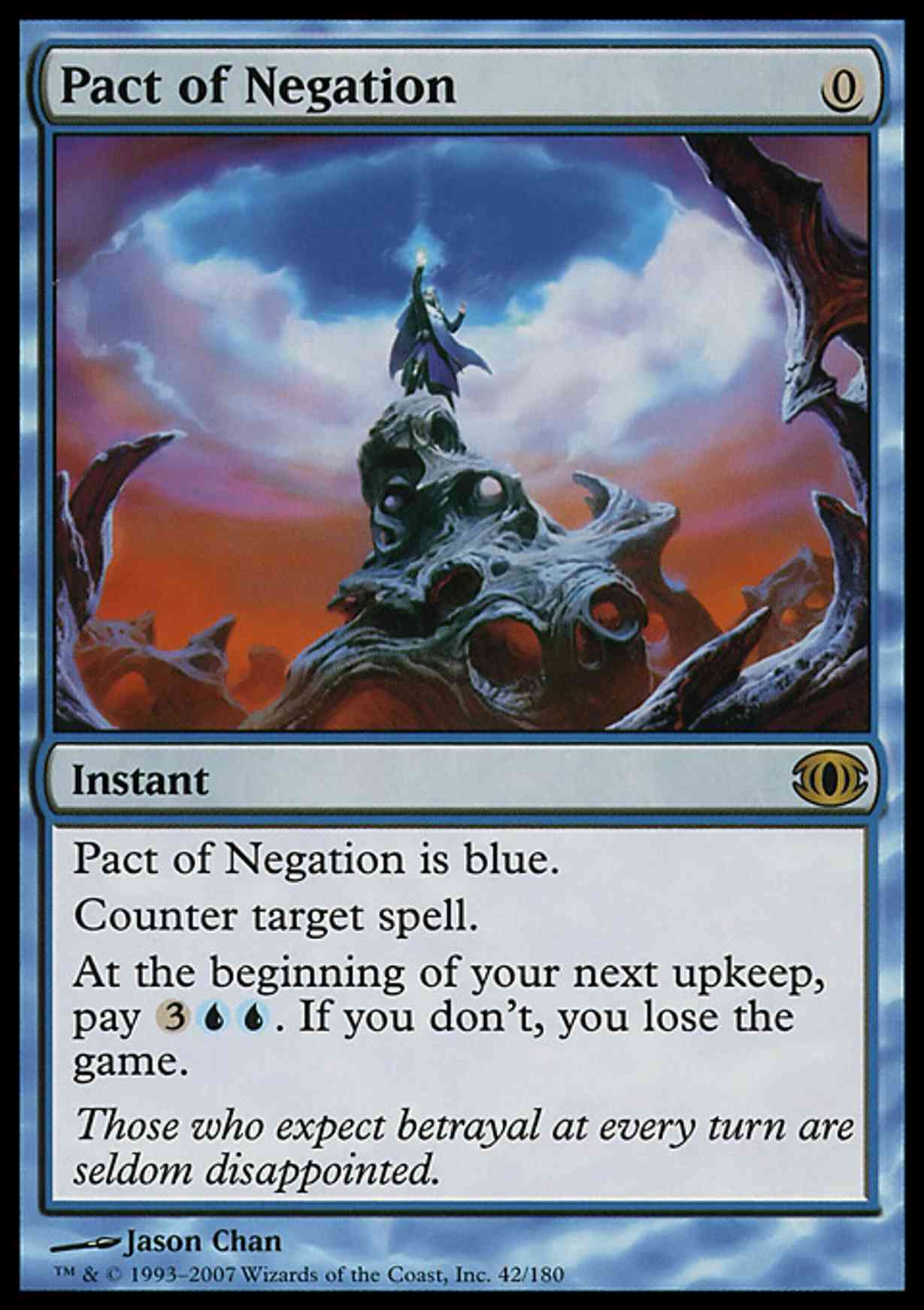 Pact of Negation magic card front