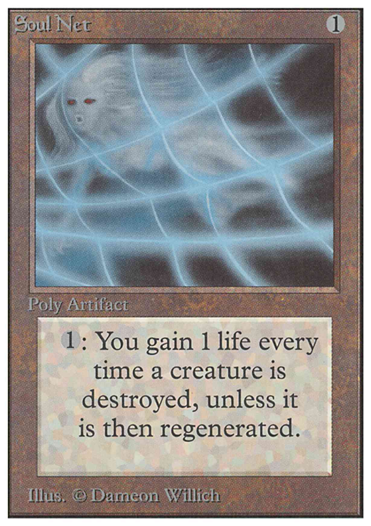 Soul Net magic card front