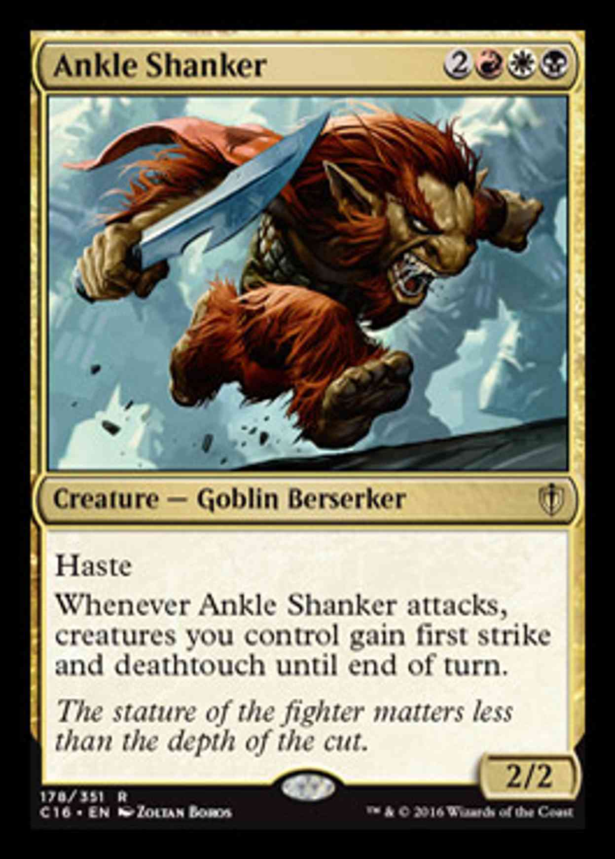Ankle Shanker magic card front