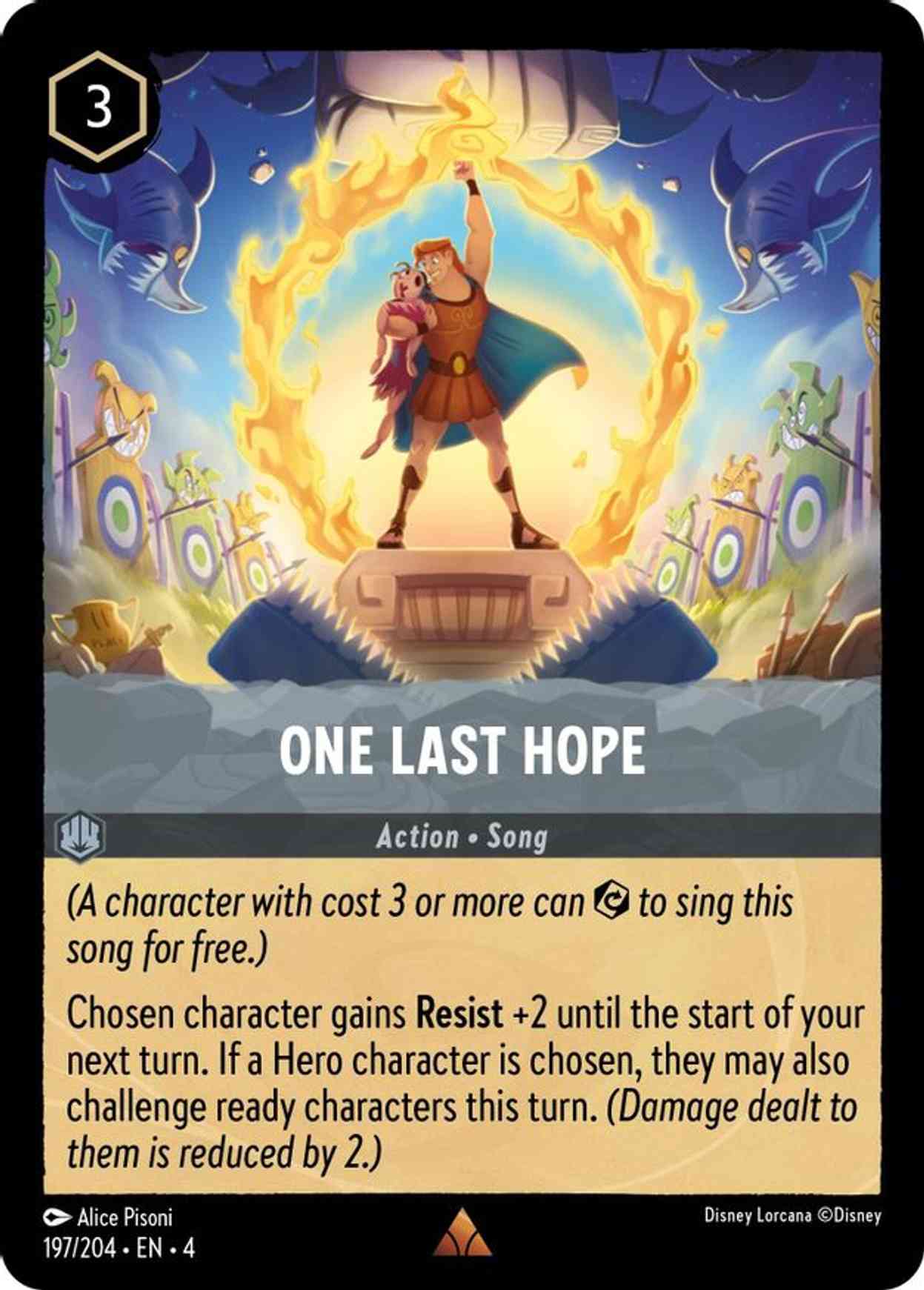 One Last Hope magic card front
