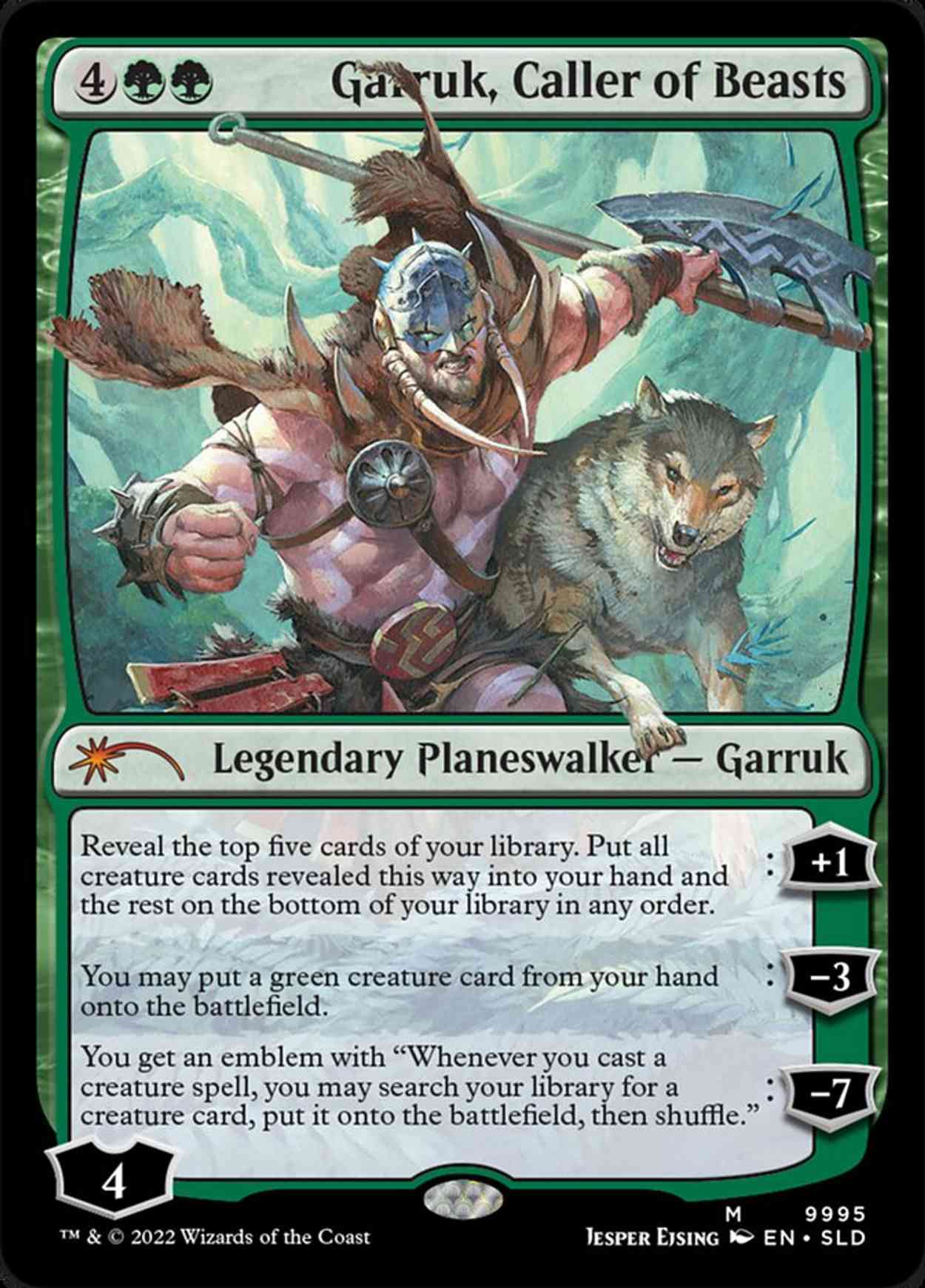 Garruk, Caller of Beasts magic card front