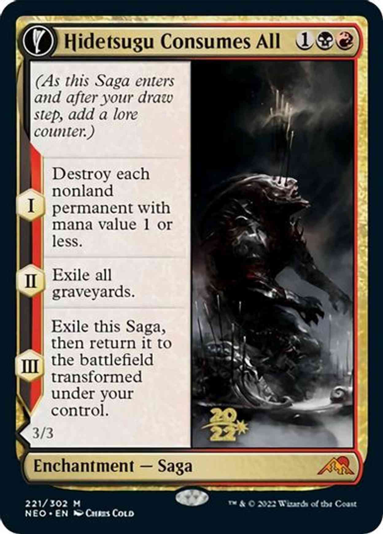 Hidetsugu Consumes All magic card front