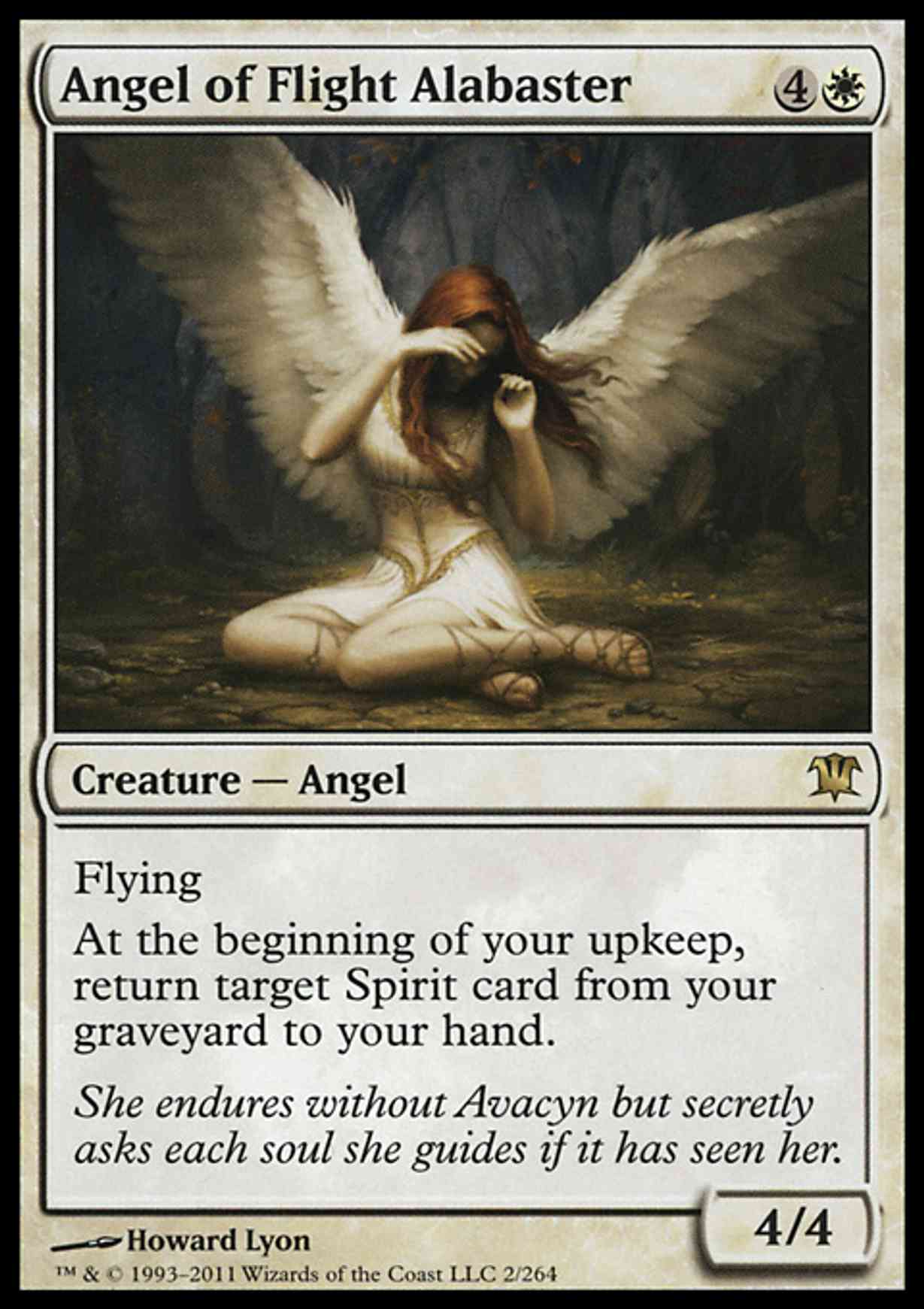 Angel of Flight Alabaster magic card front