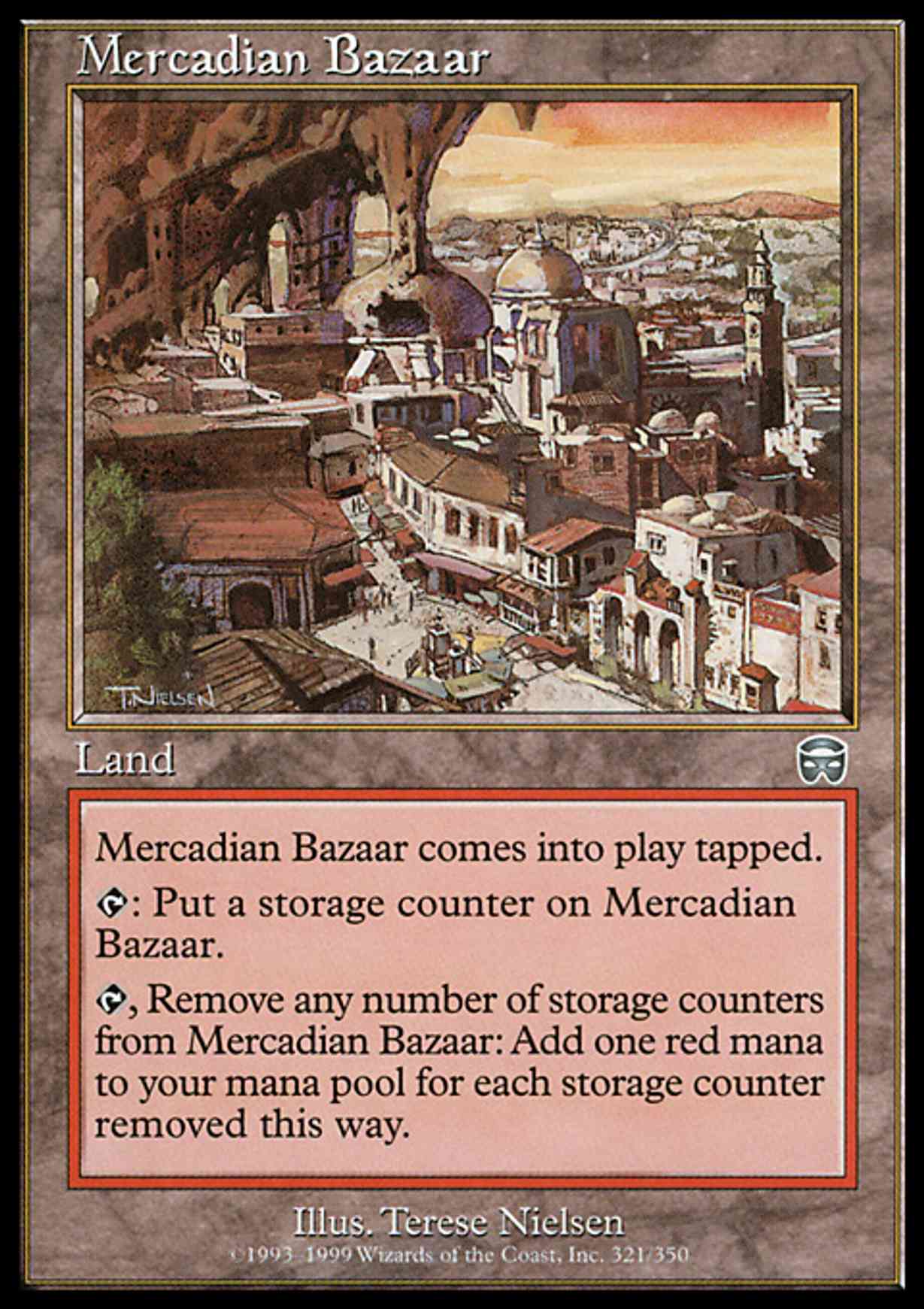 Mercadian Bazaar magic card front