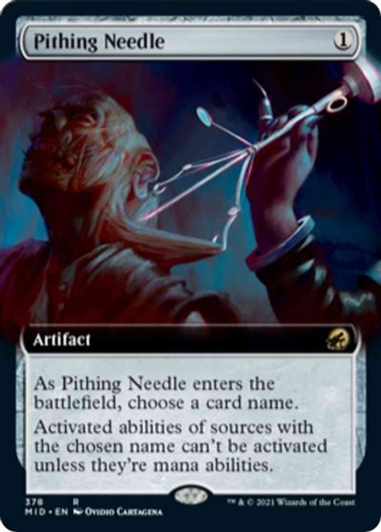 Pithing Needle (Extended Art) magic card front
