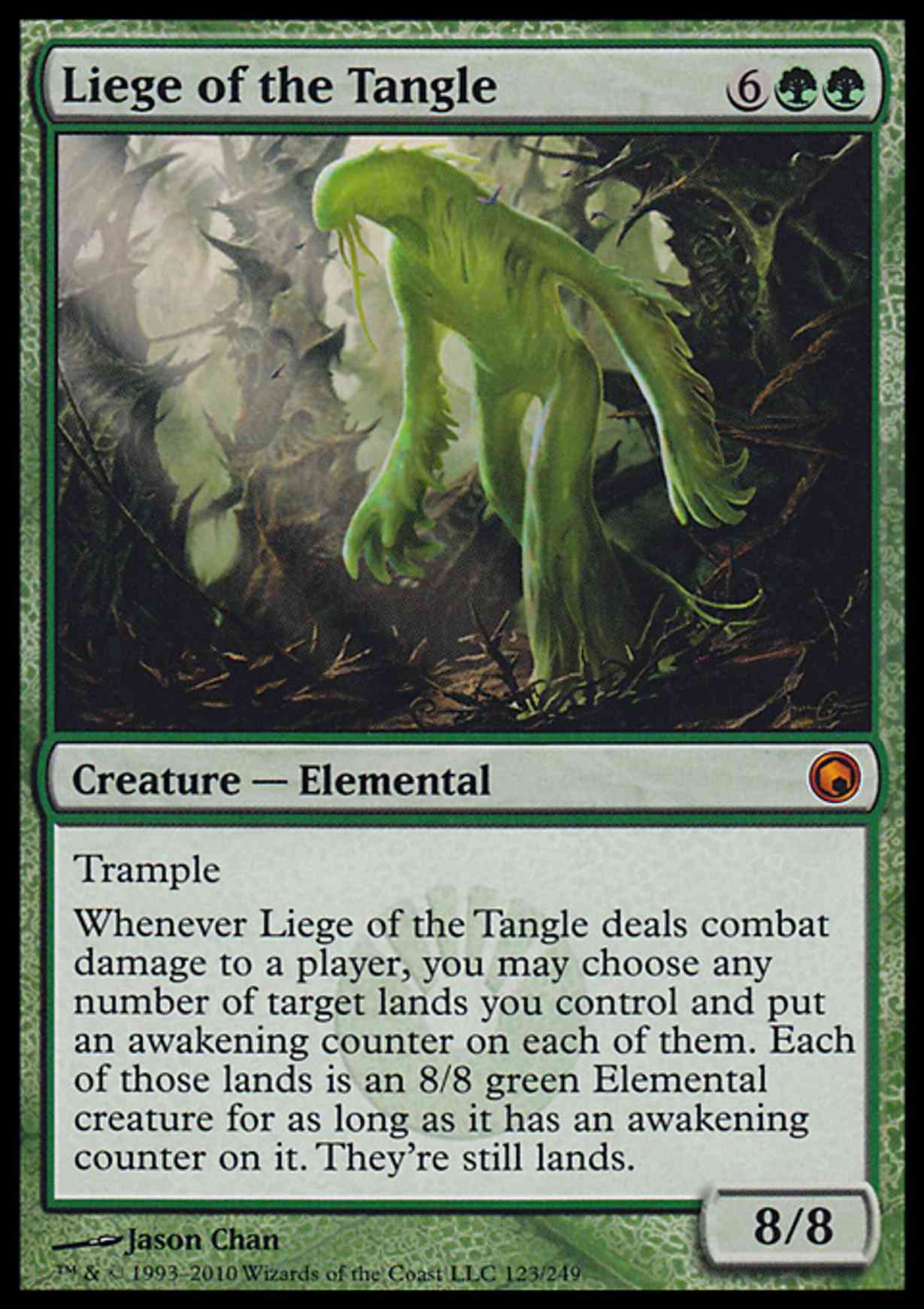 Liege of the Tangle magic card front