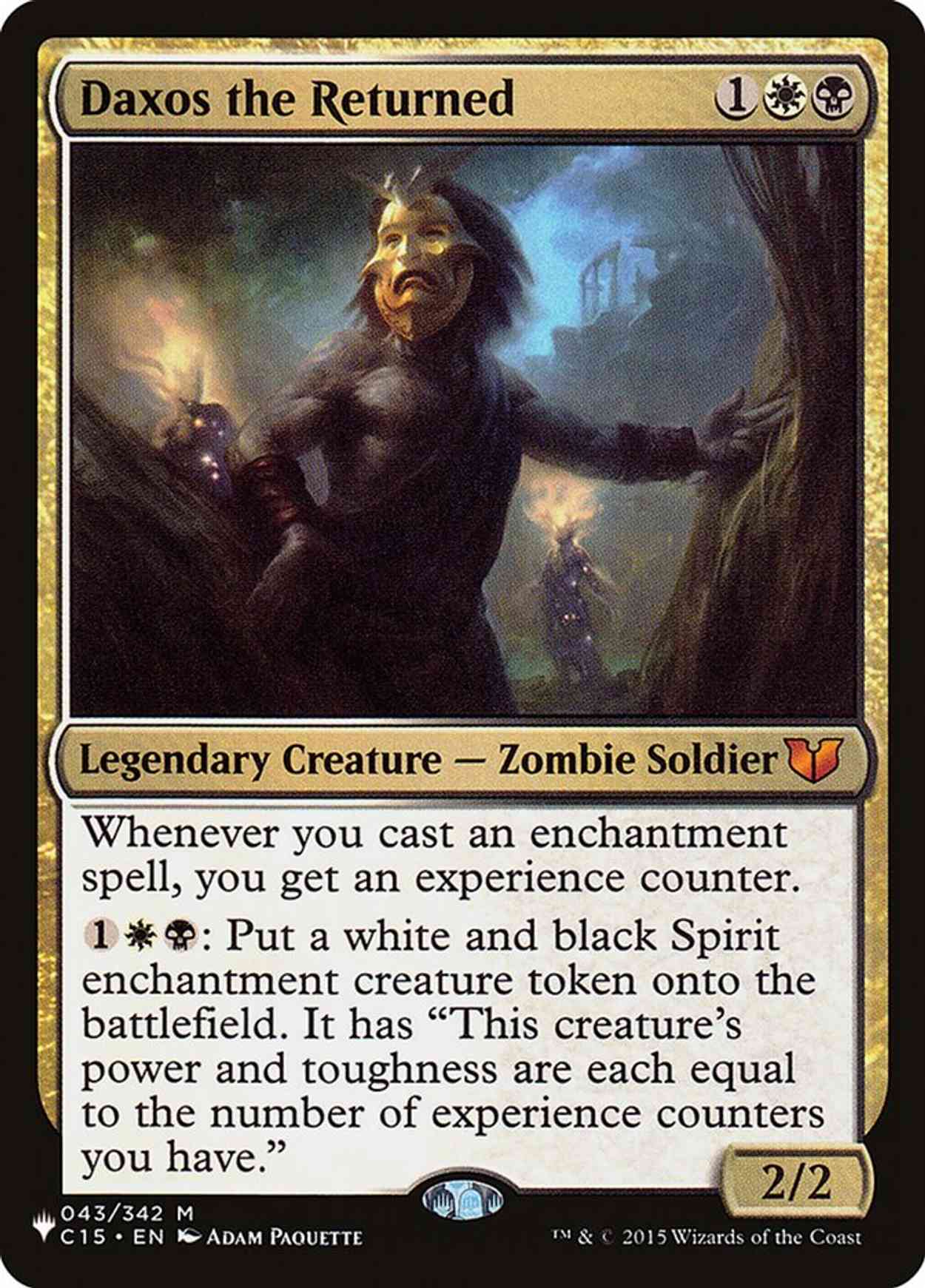 Daxos the Returned magic card front