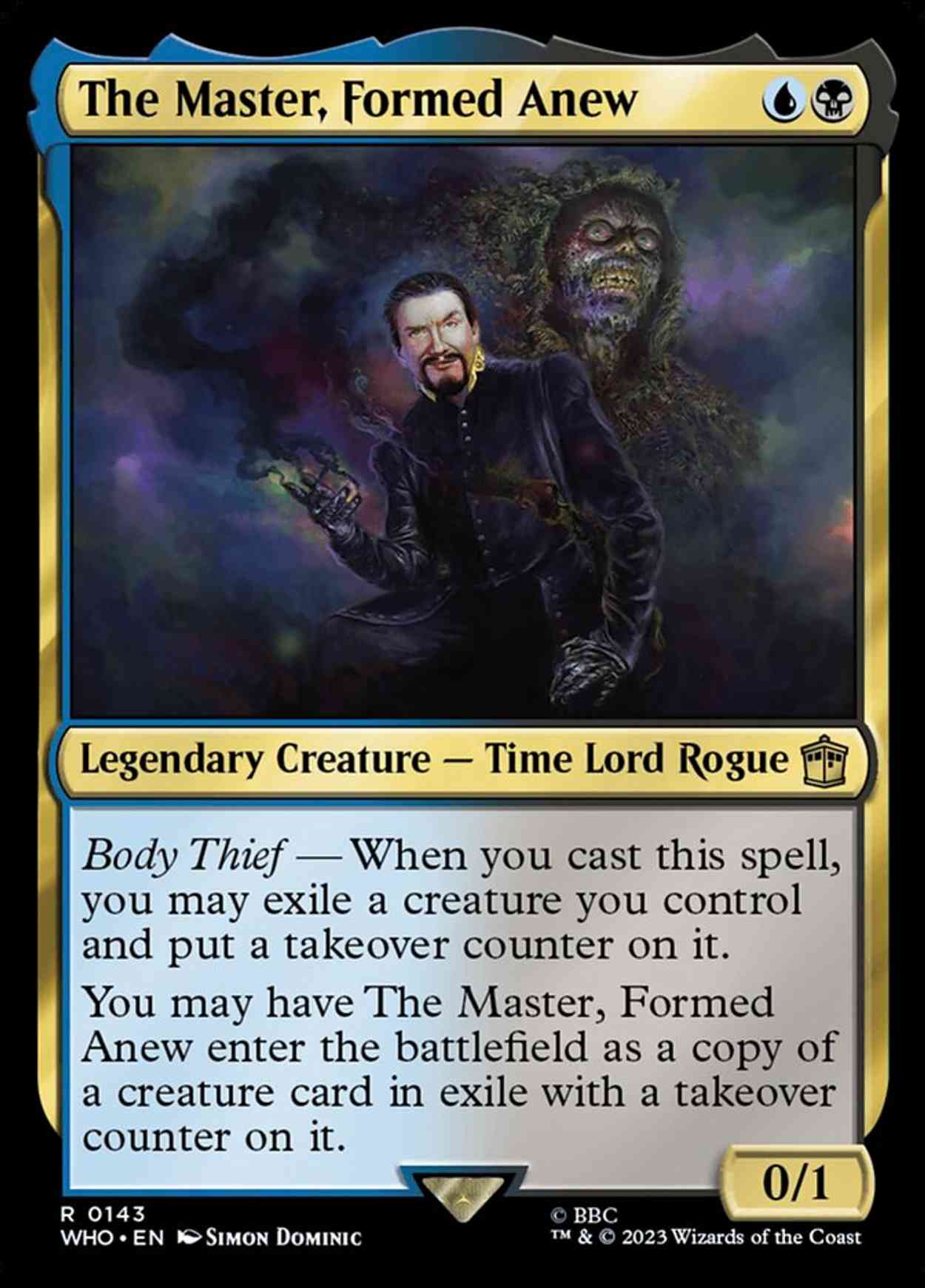 The Master, Formed Anew magic card front