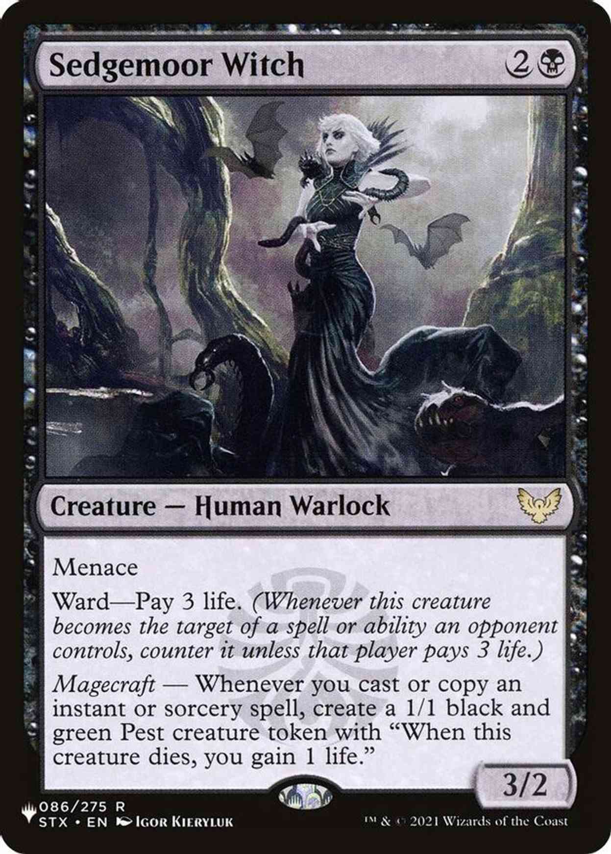 Sedgemoor Witch magic card front