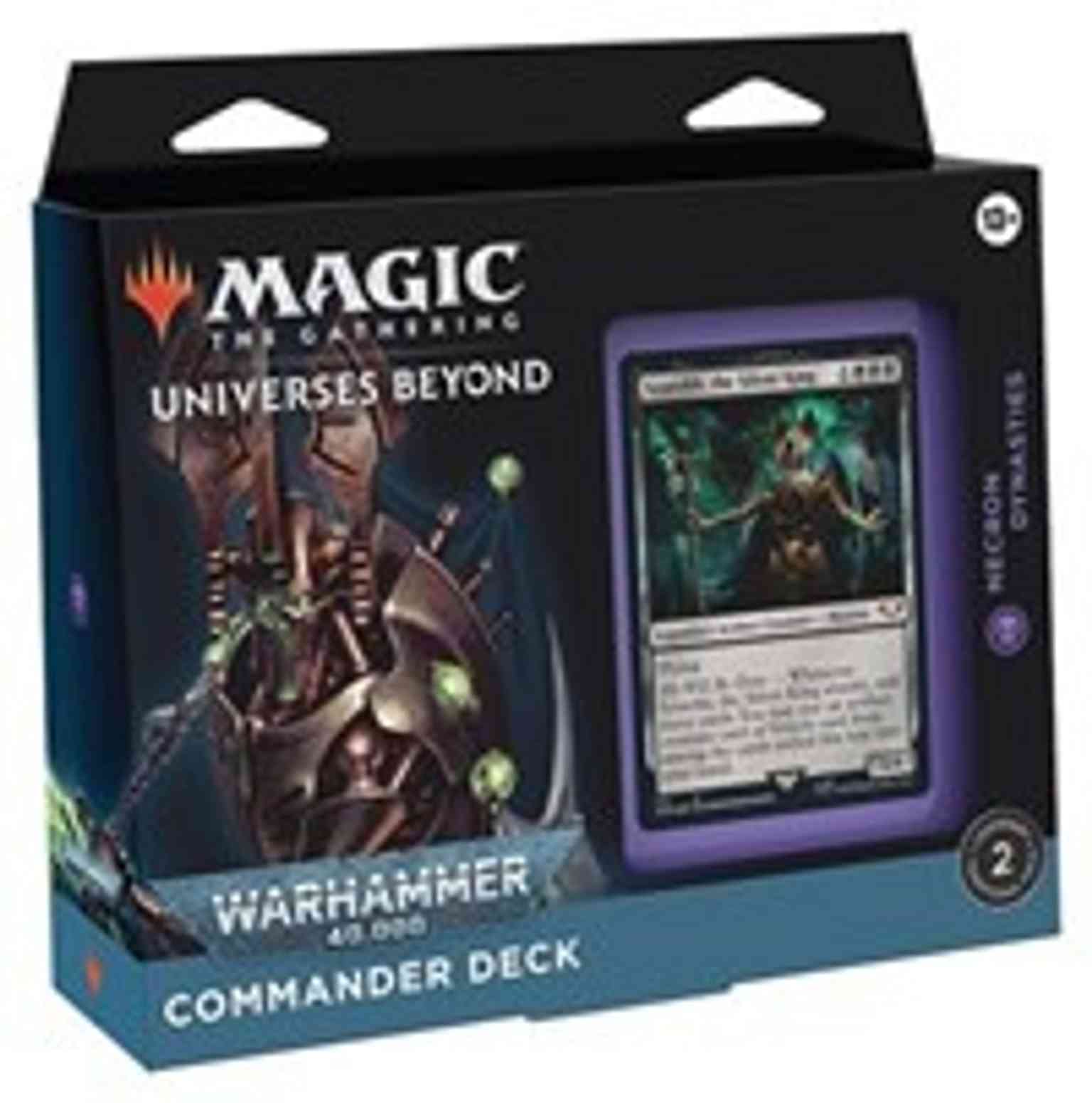 Universes Beyond: Warhammer 40,000 - Necron Dynasties Commander Deck magic card front
