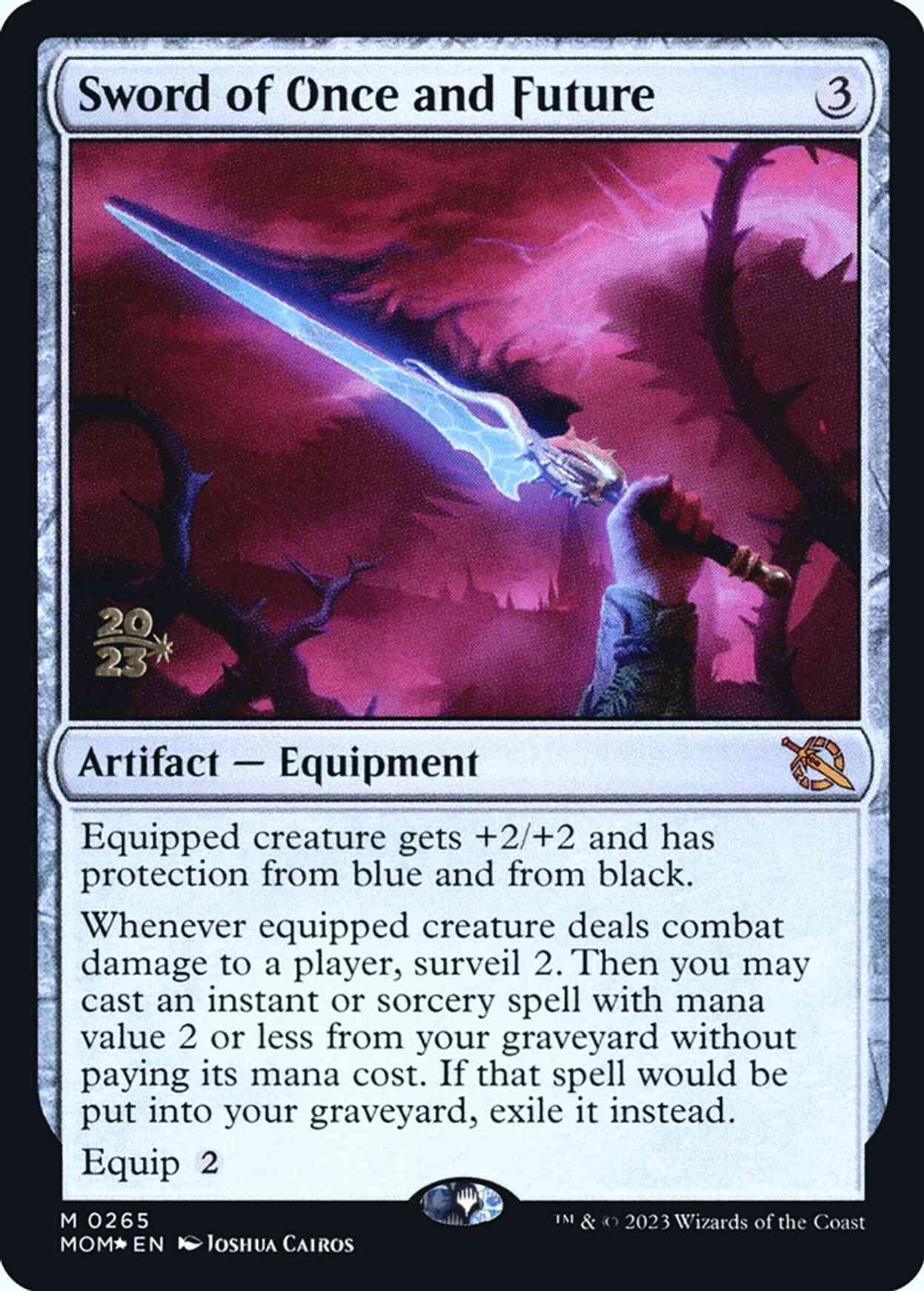 Sword of Once and Future magic card front