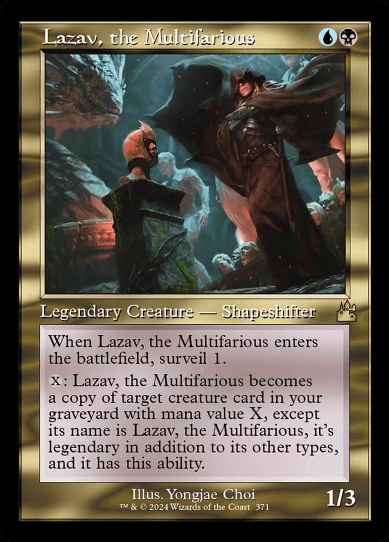 Lazav, the Multifarious (Retro Frame) magic card front