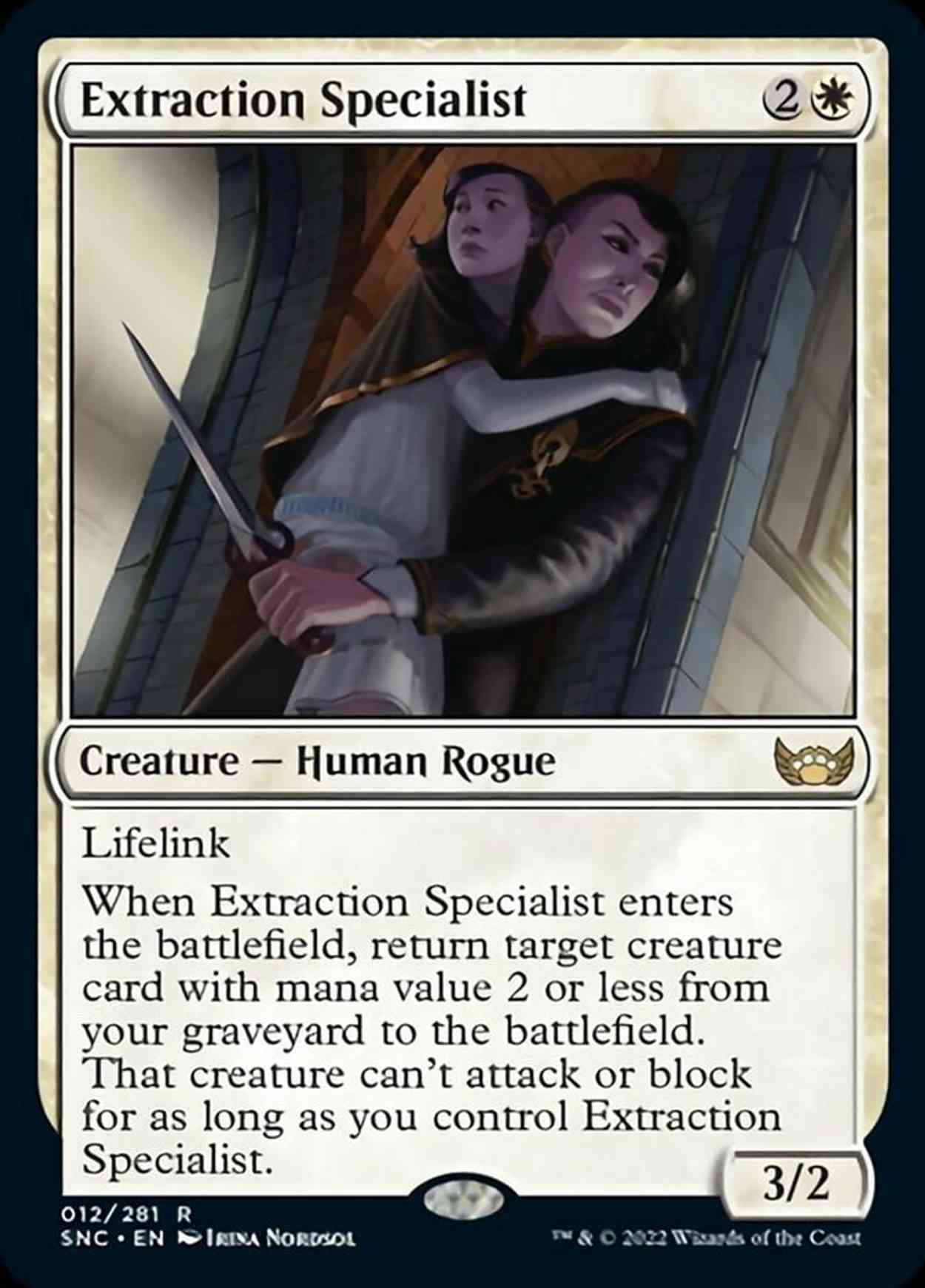 Extraction Specialist magic card front