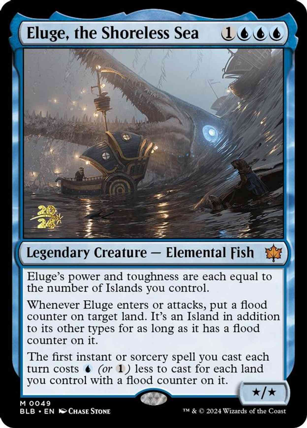 Eluge, the Shoreless Sea magic card front