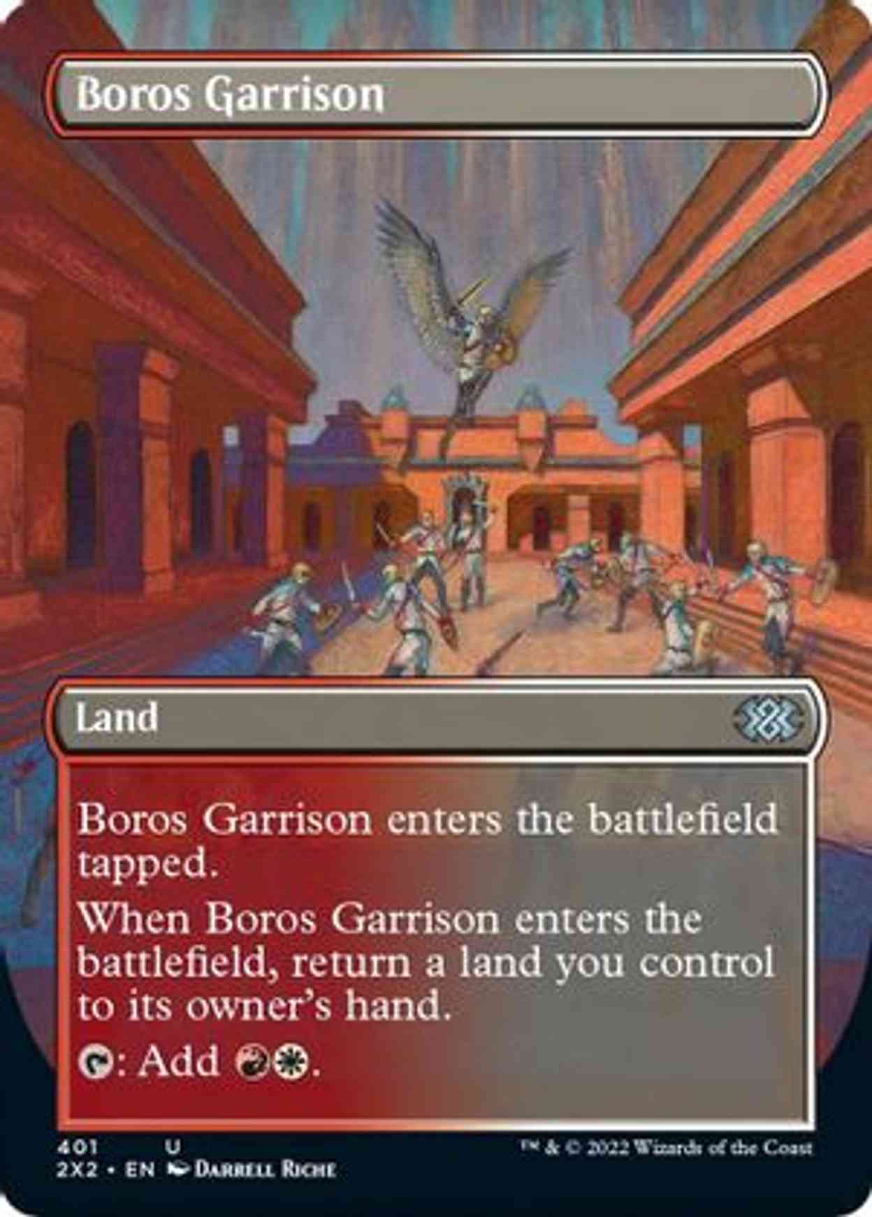 Boros Garrison (Borderless) magic card front
