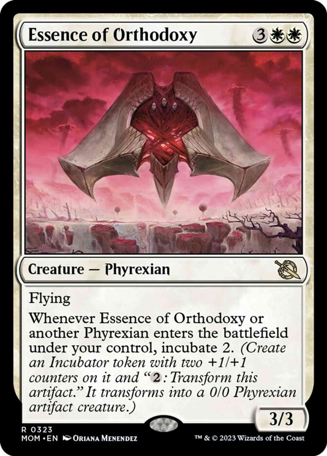 Essence of Orthodoxy magic card front
