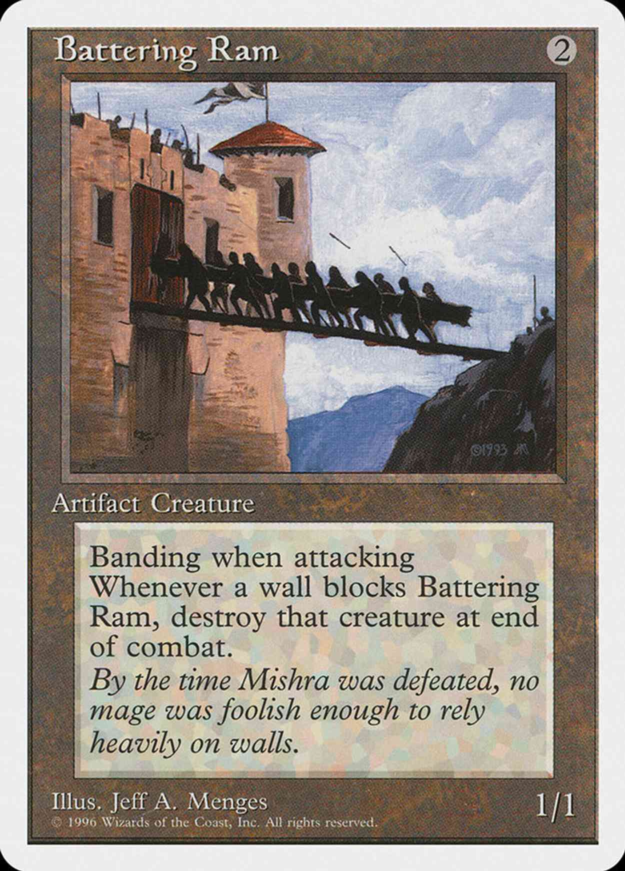 Battering Ram magic card front