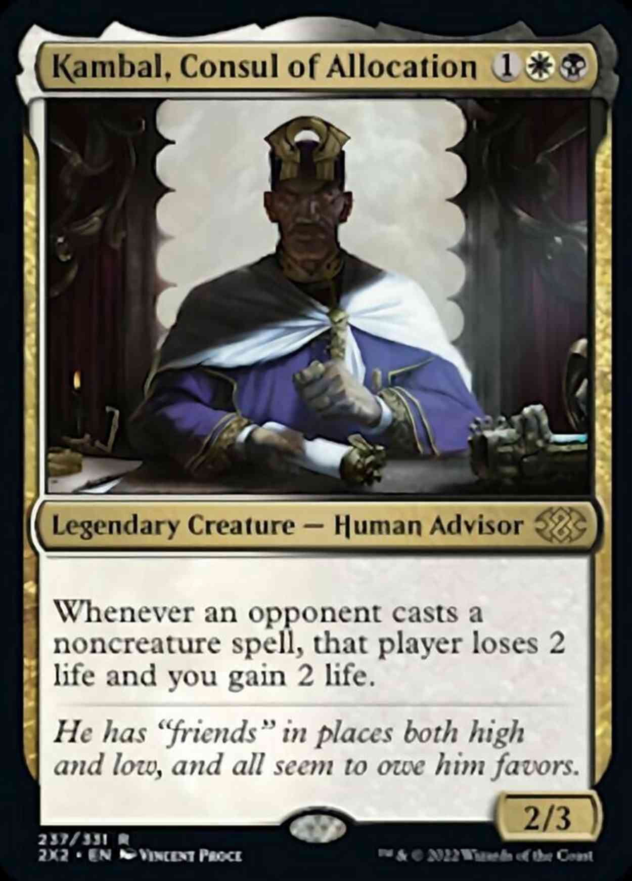 Kambal, Consul of Allocation magic card front