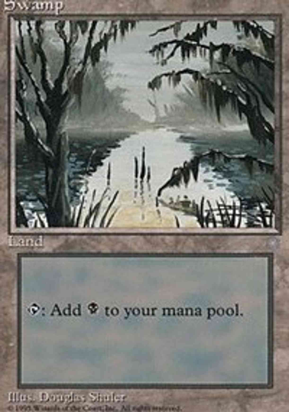 Swamp (353) magic card front