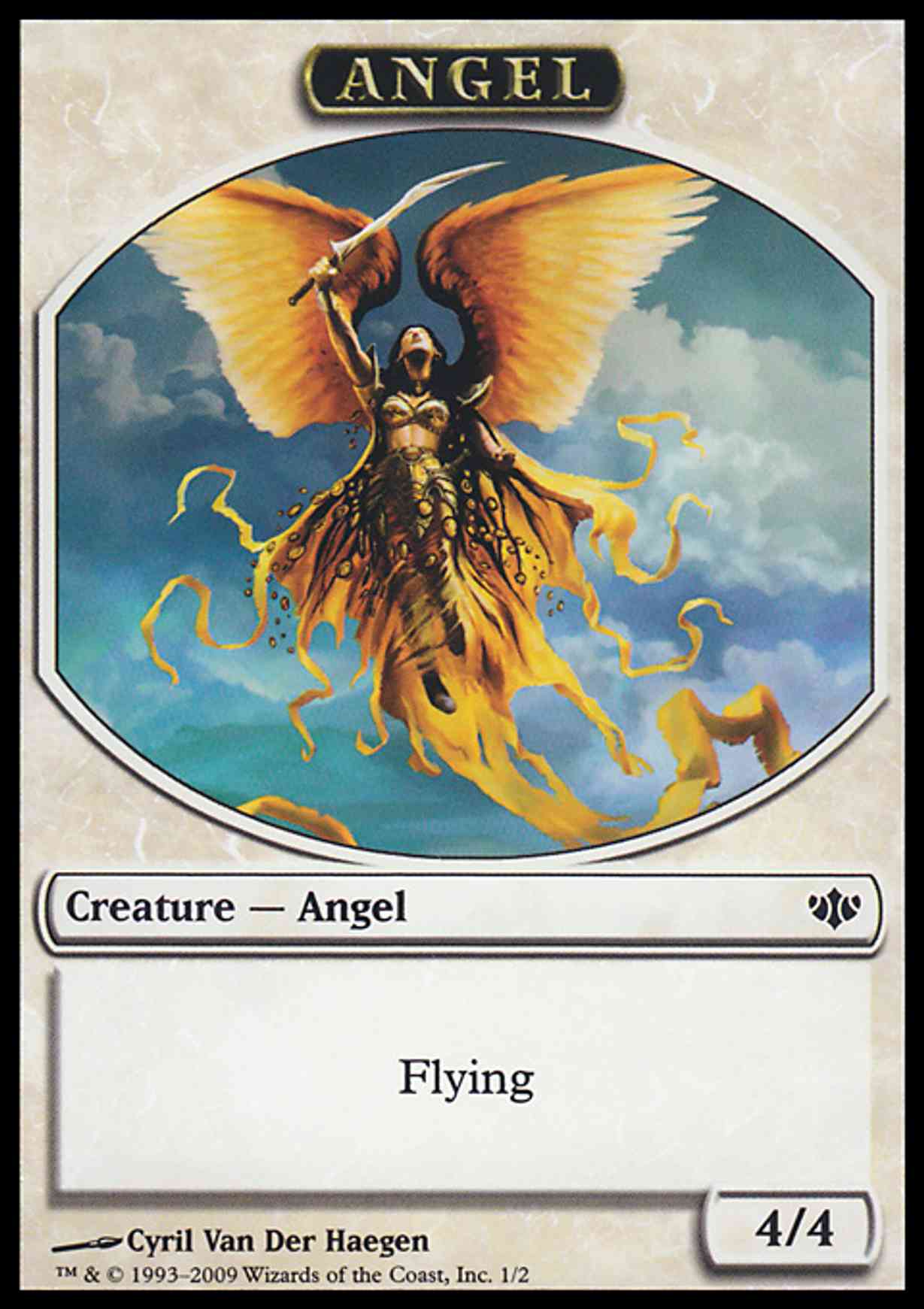 Angel Token magic card front