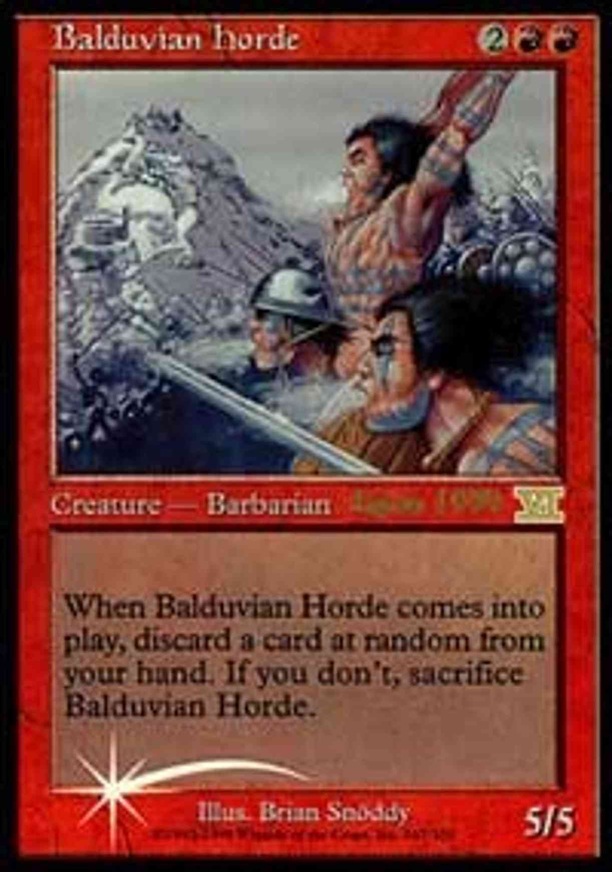 Balduvian Horde magic card front