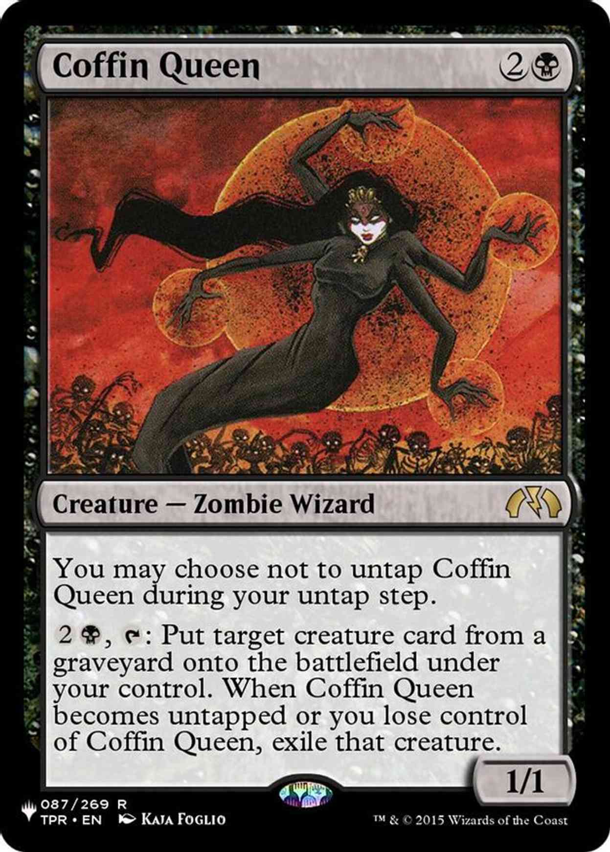 Coffin Queen magic card front