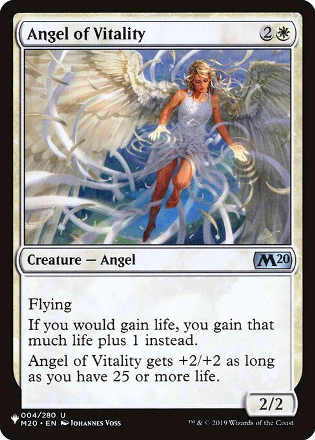 Angel of Vitality magic card front