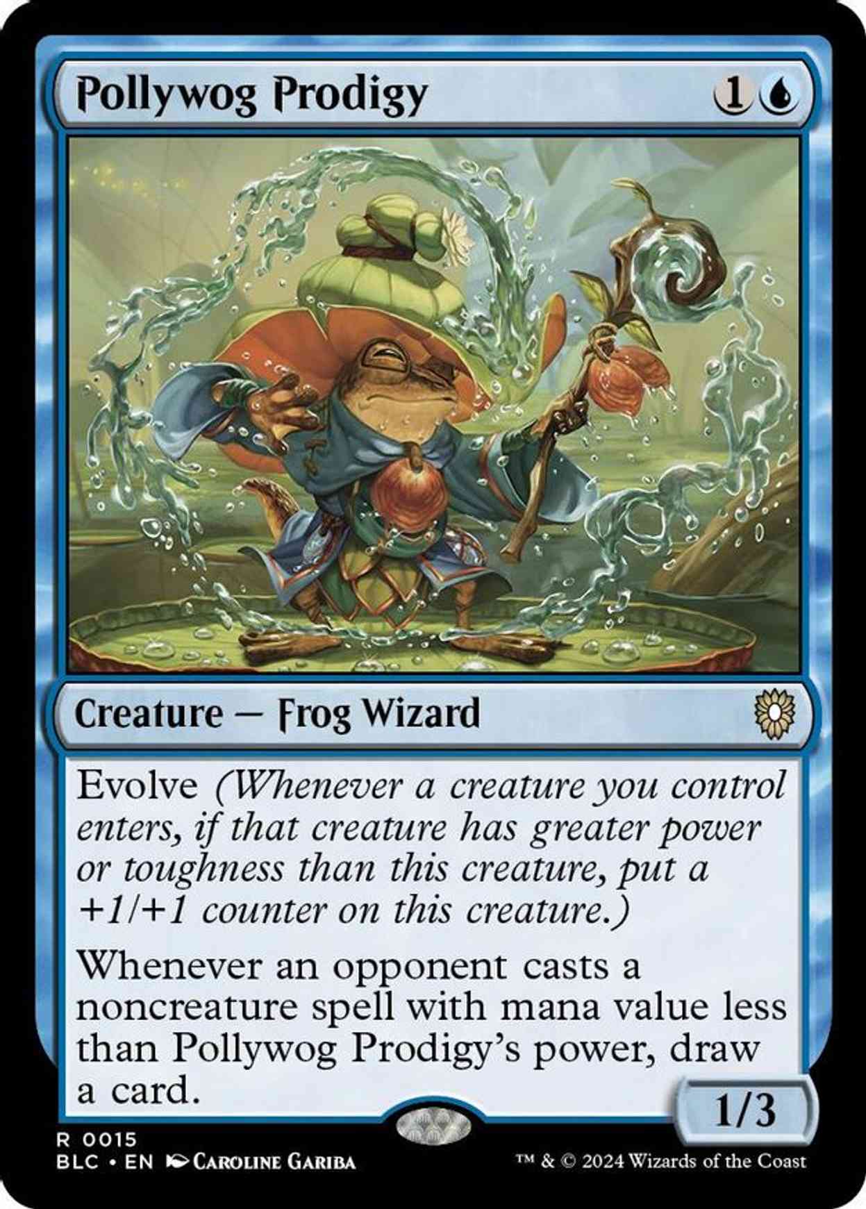 Pollywog Prodigy magic card front