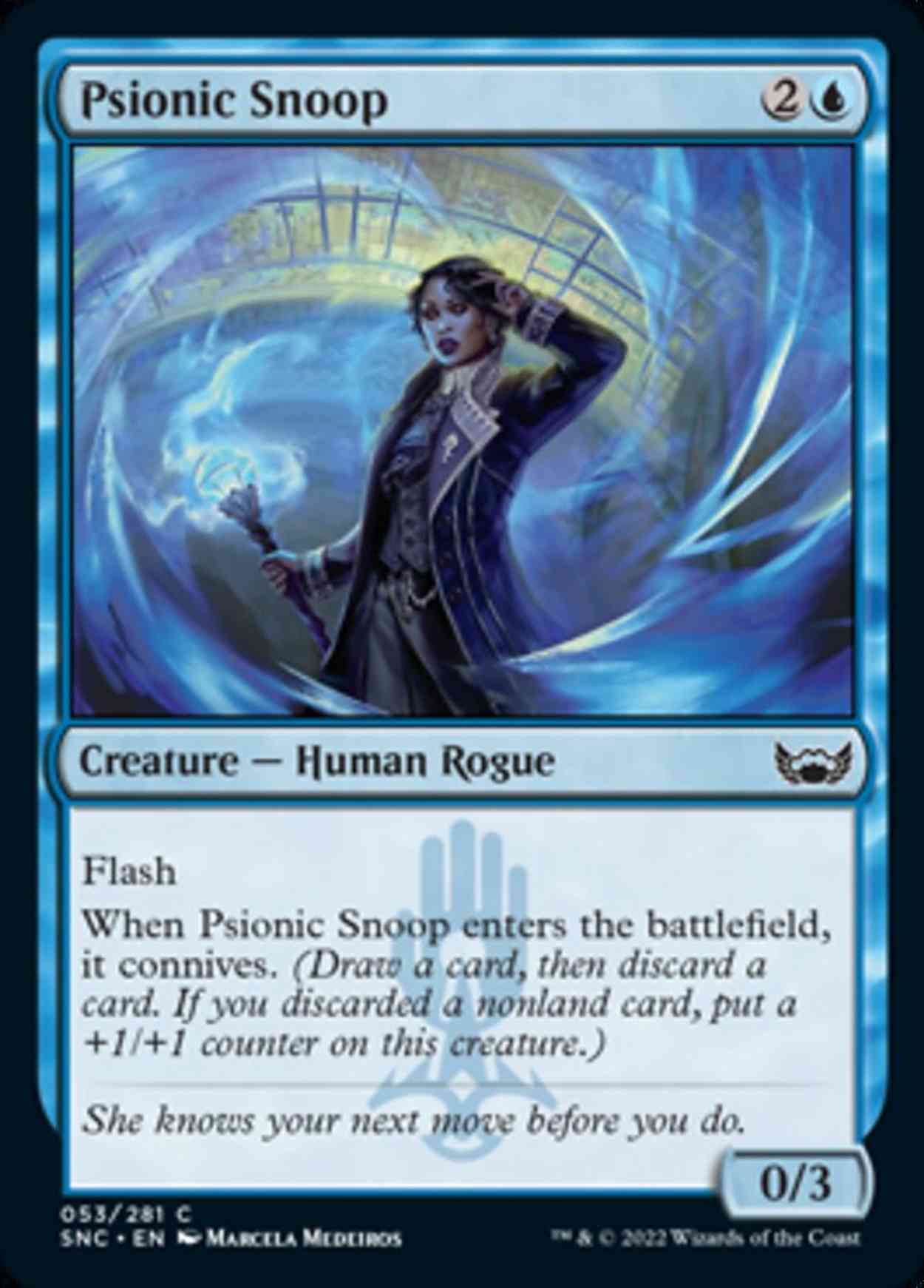 Psionic Snoop magic card front