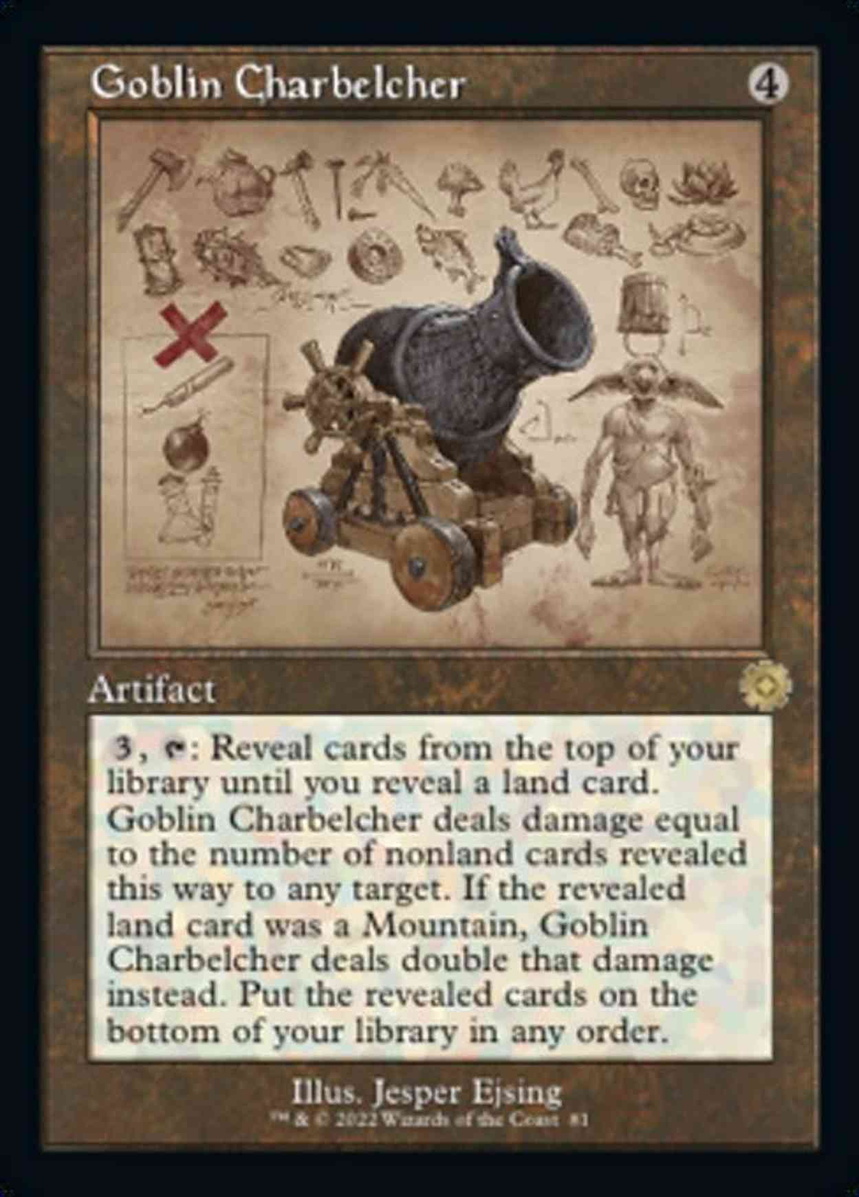 Goblin Charbelcher (Schematic) magic card front