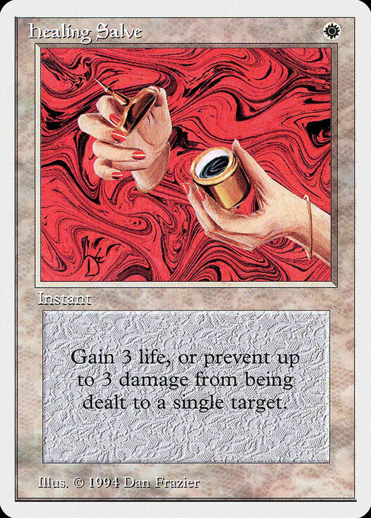 Healing Salve magic card front