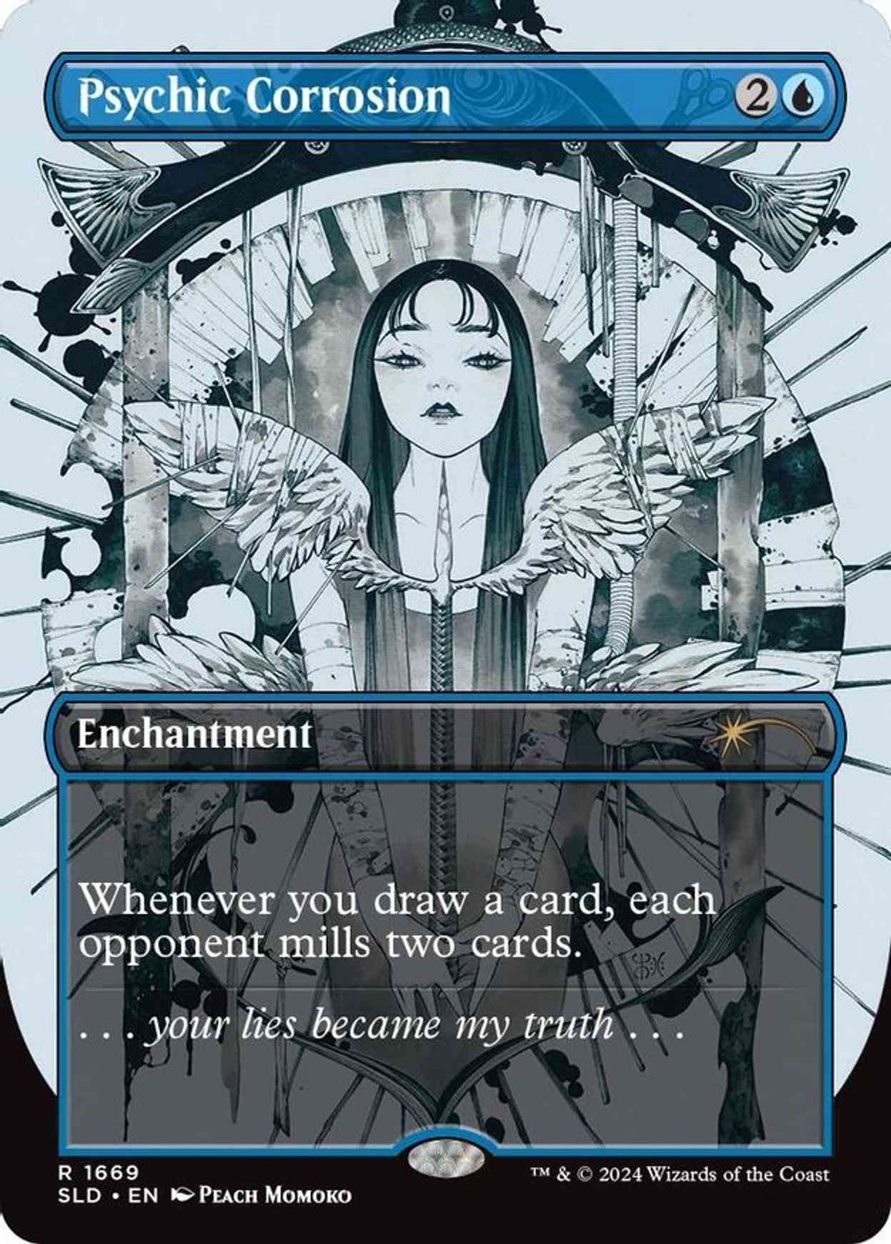 Psychic Corrosion magic card front