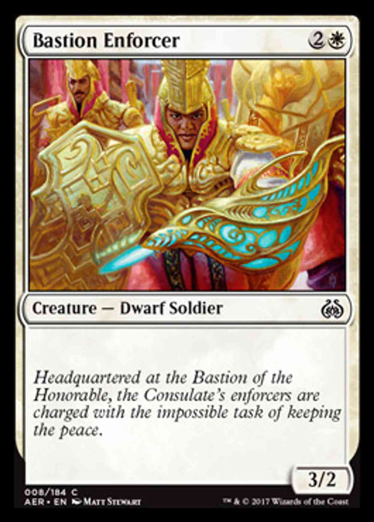 Bastion Enforcer magic card front