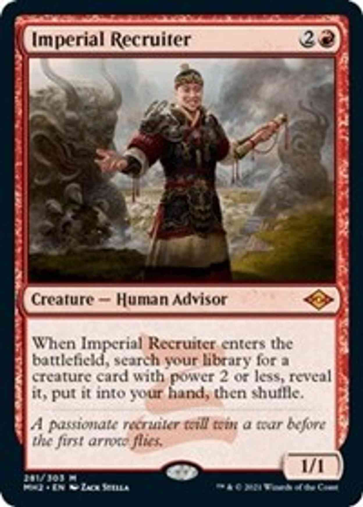 Imperial Recruiter (Foil Etched) magic card front