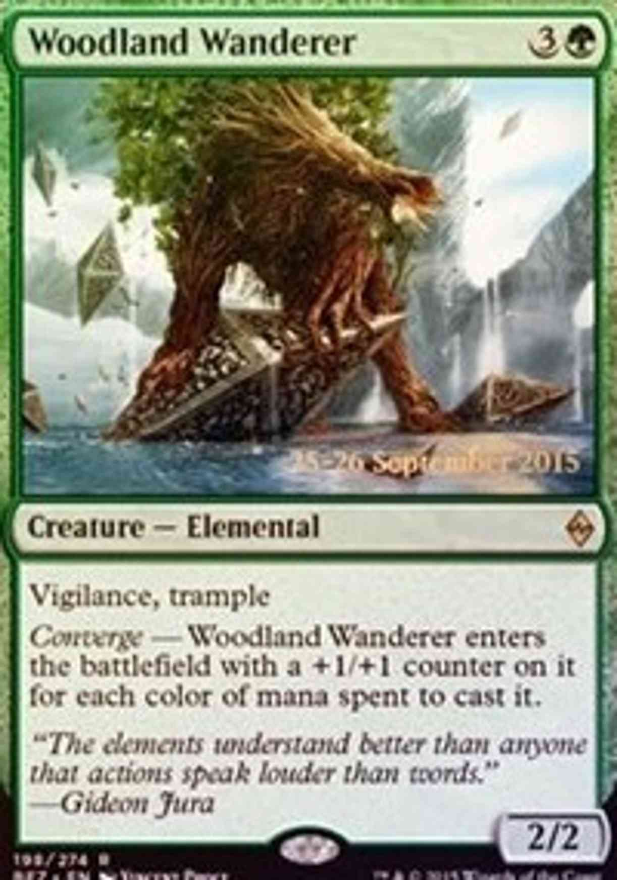 Woodland Wanderer magic card front