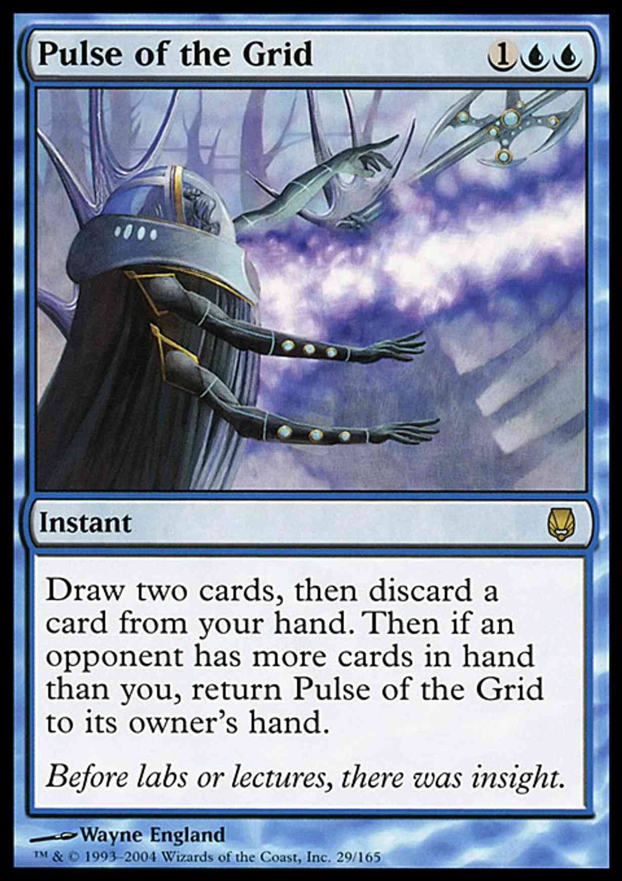 Pulse of the Grid magic card front