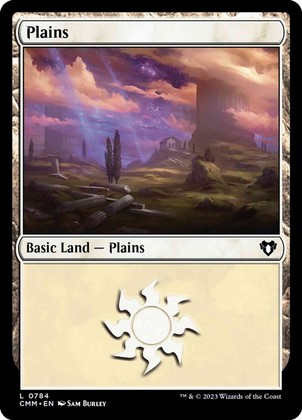 Plains (0784) magic card front