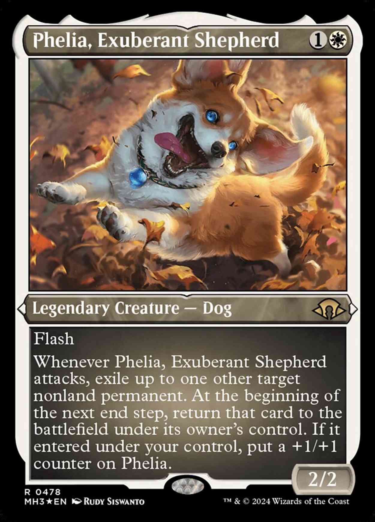 Phelia, Exuberant Shepherd (Foil Etched) magic card front