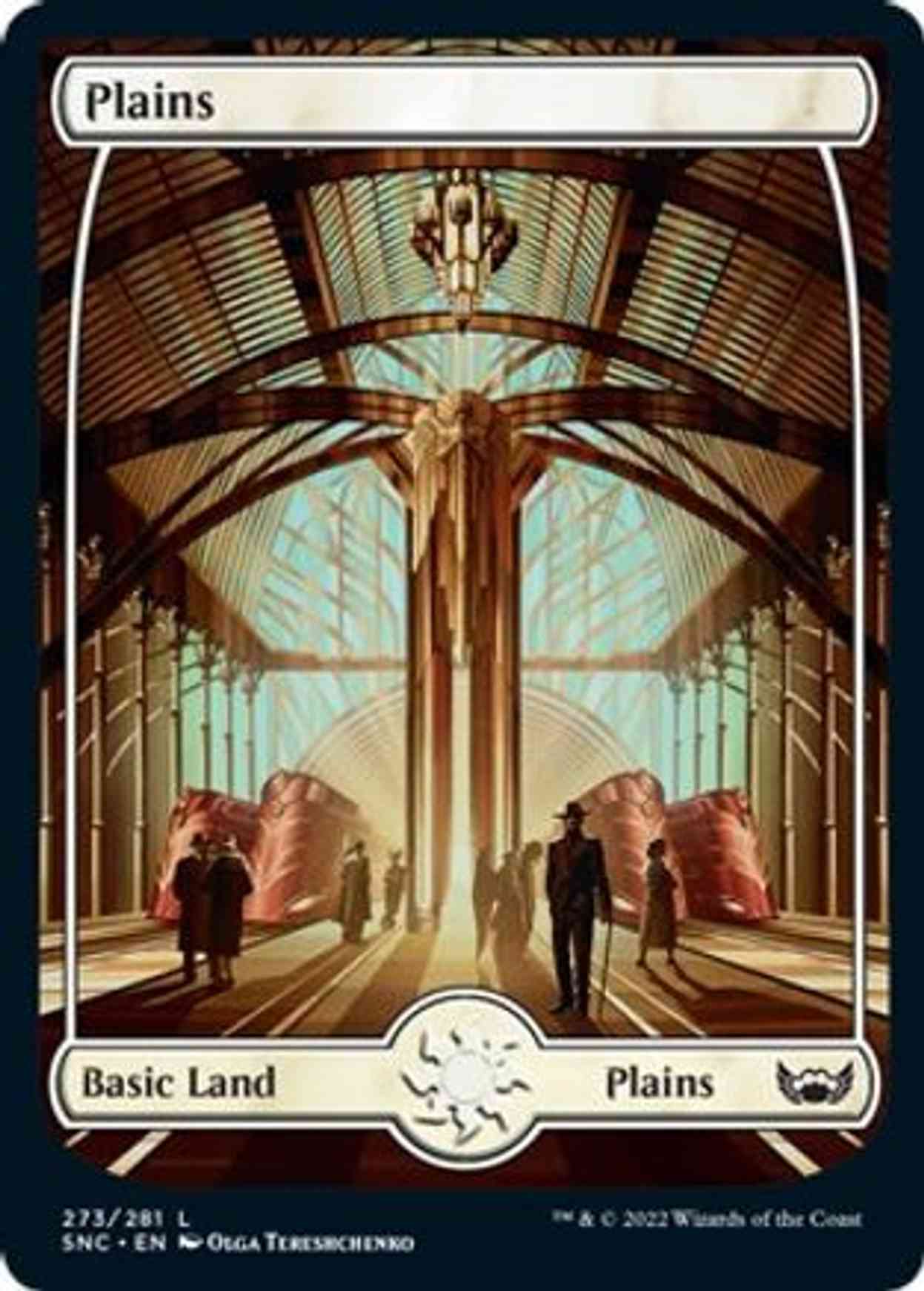 Plains (273) magic card front