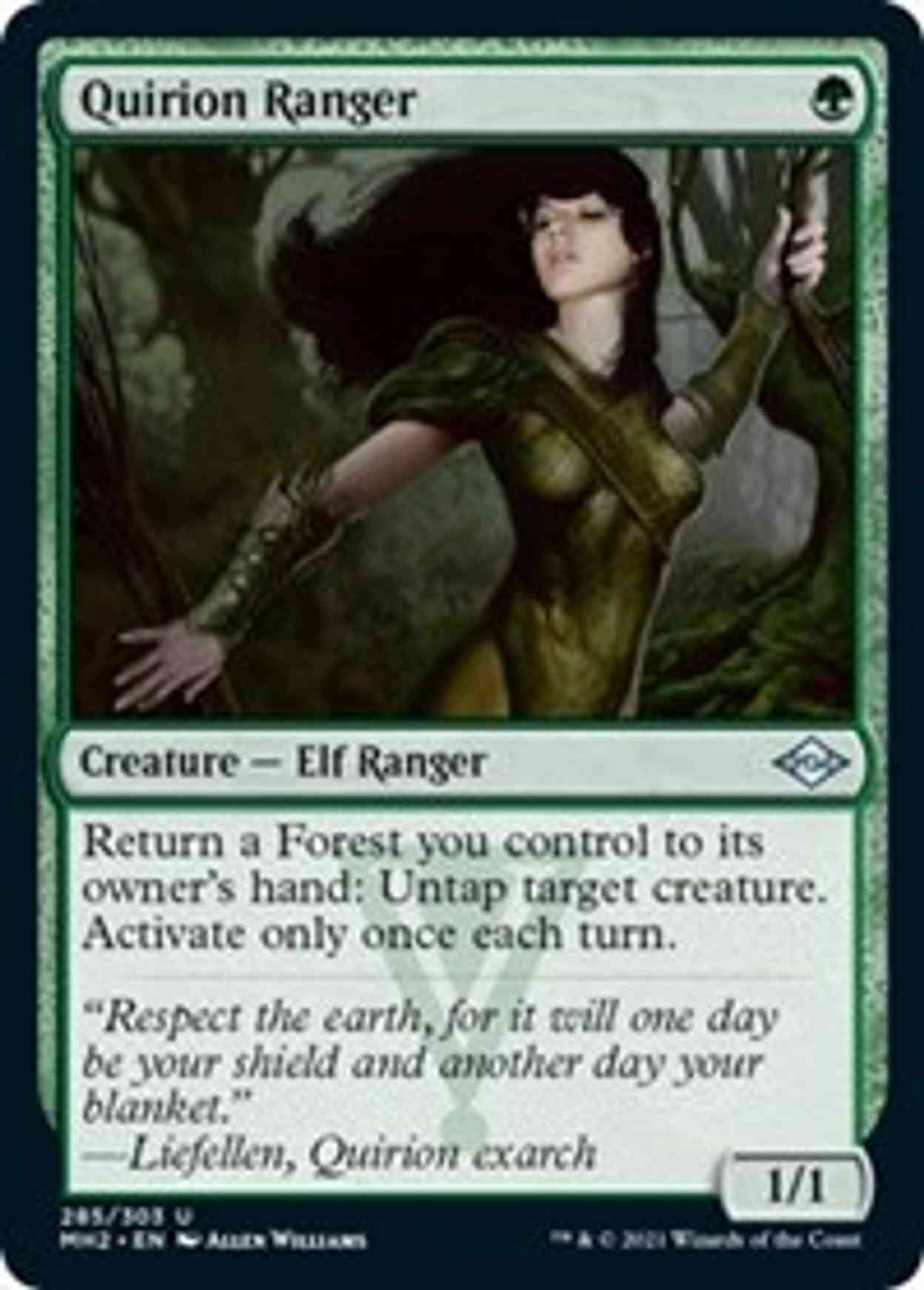 Quirion Ranger (Foil Etched) magic card front