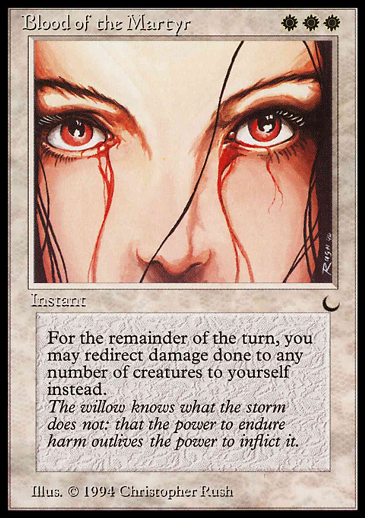 Blood of the Martyr magic card front