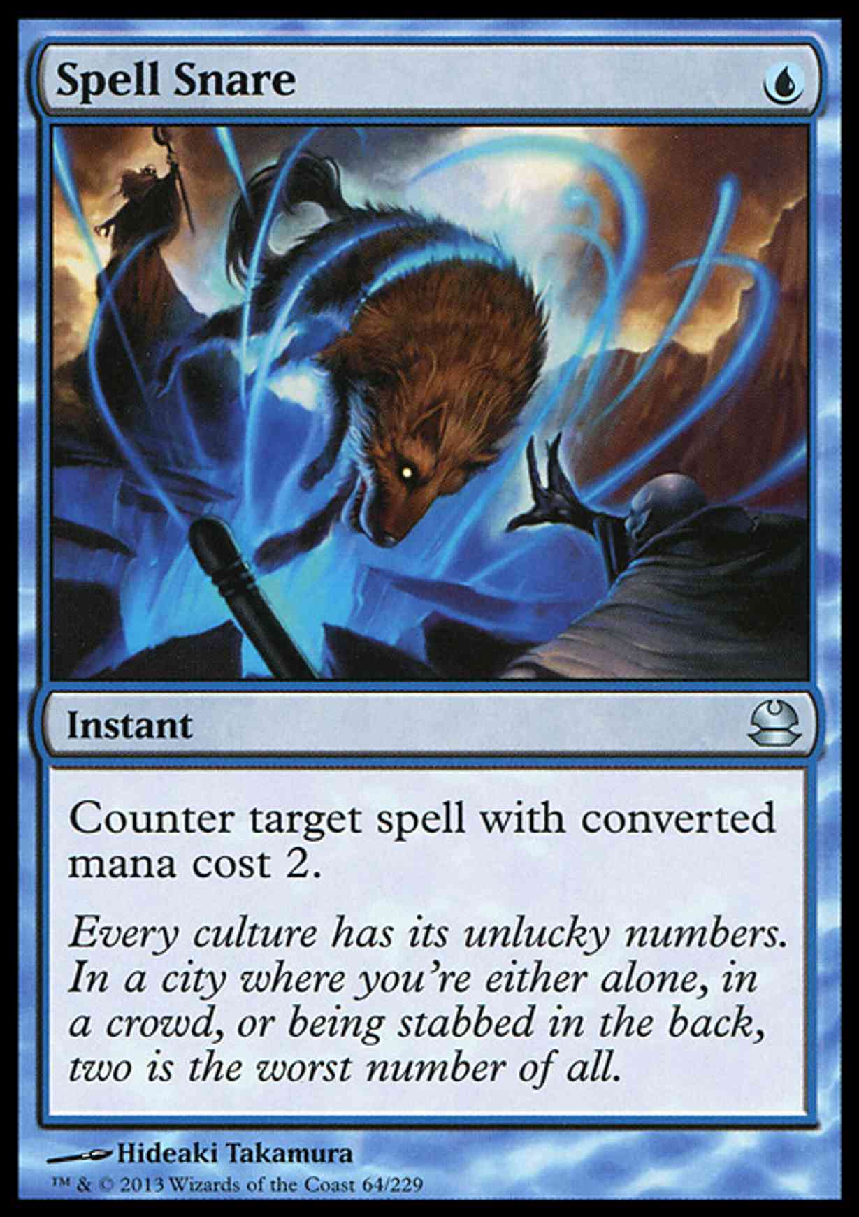 Spell Snare magic card front