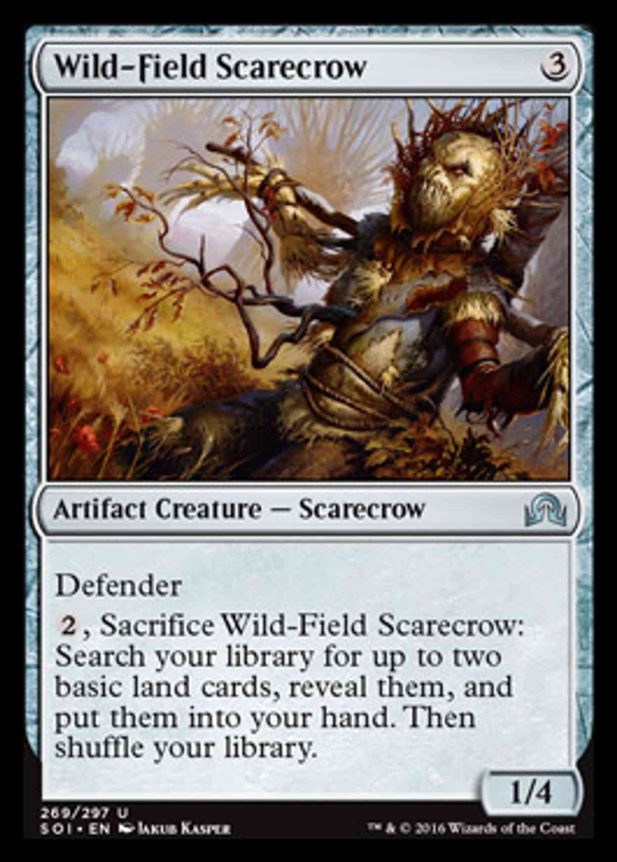 Wild-Field Scarecrow magic card front