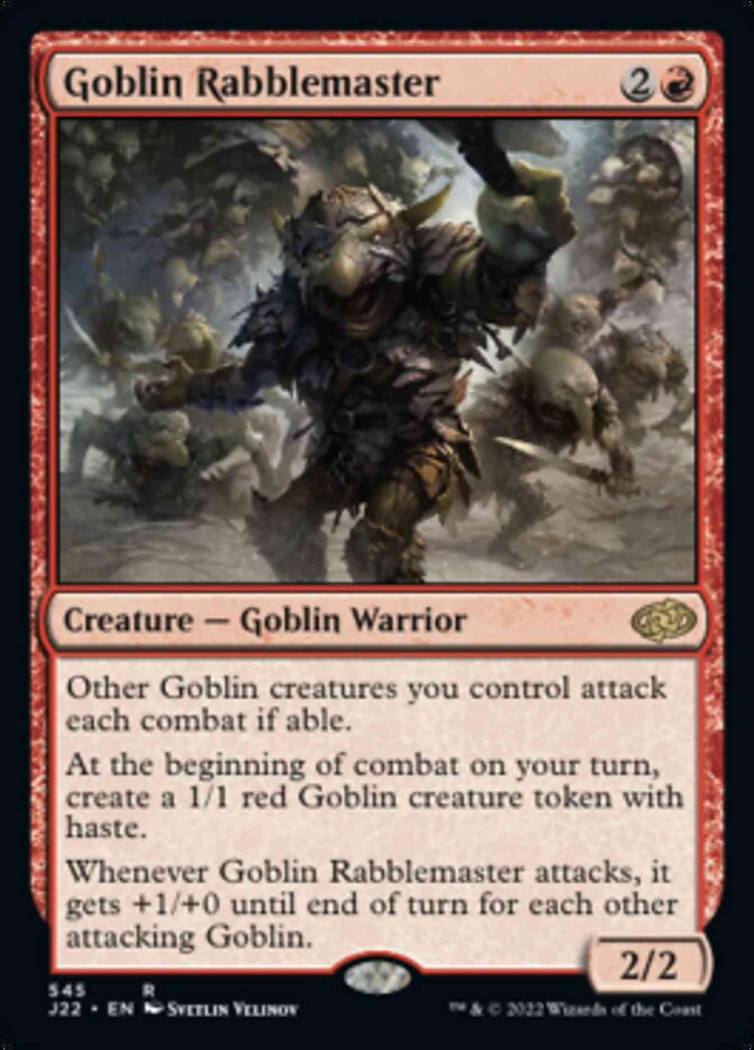 Goblin Rabblemaster Price Jumpstart 2022 MTG