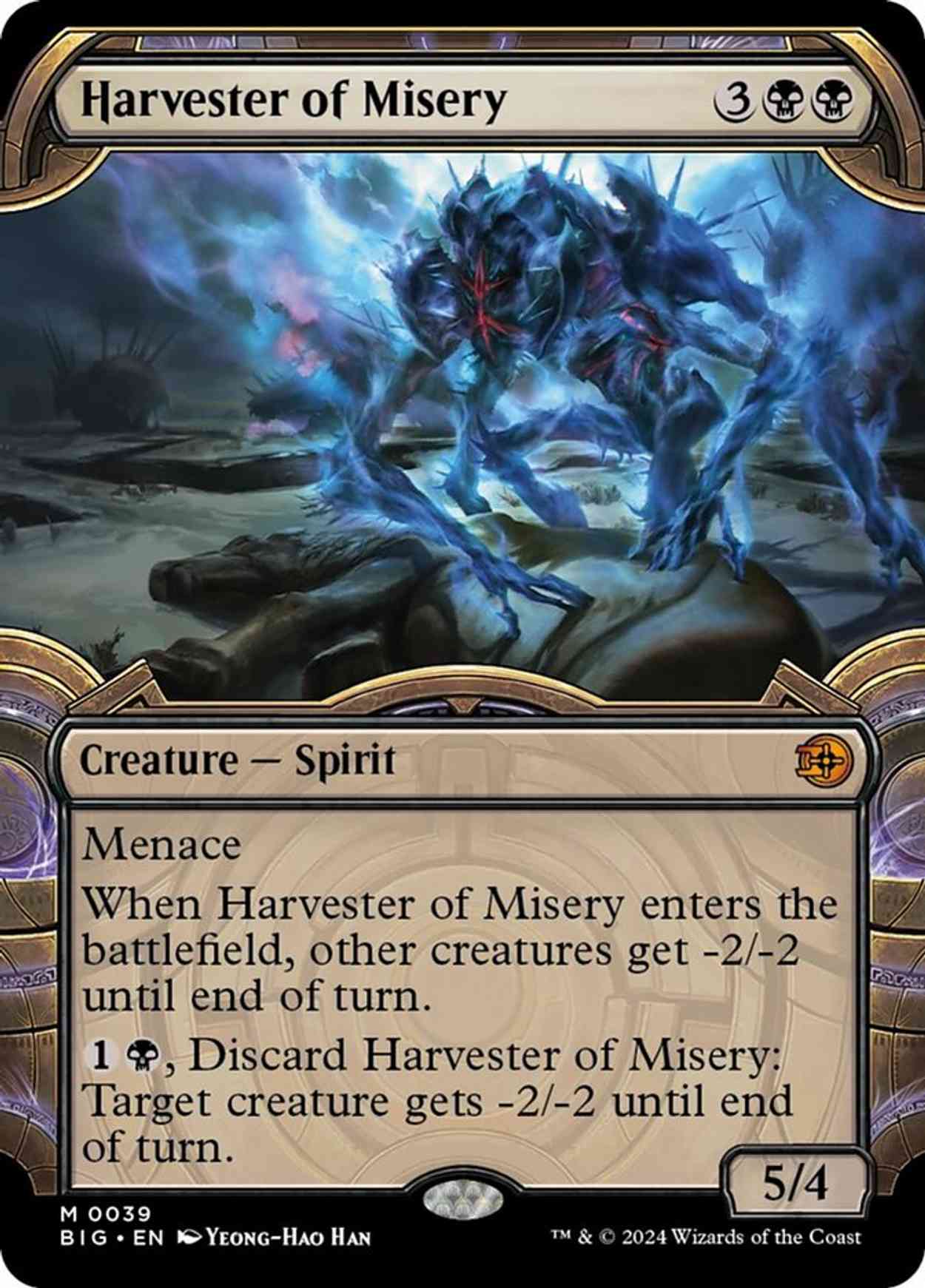 Harvester of Misery (Showcase) magic card front