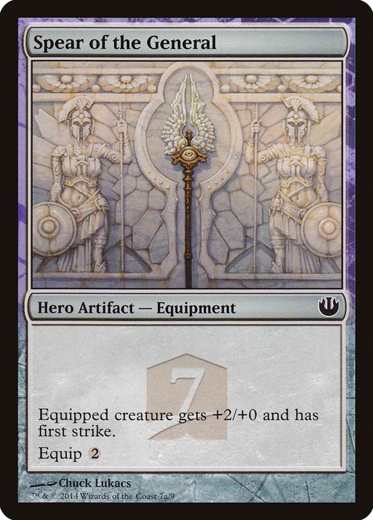 Spear of the General magic card front