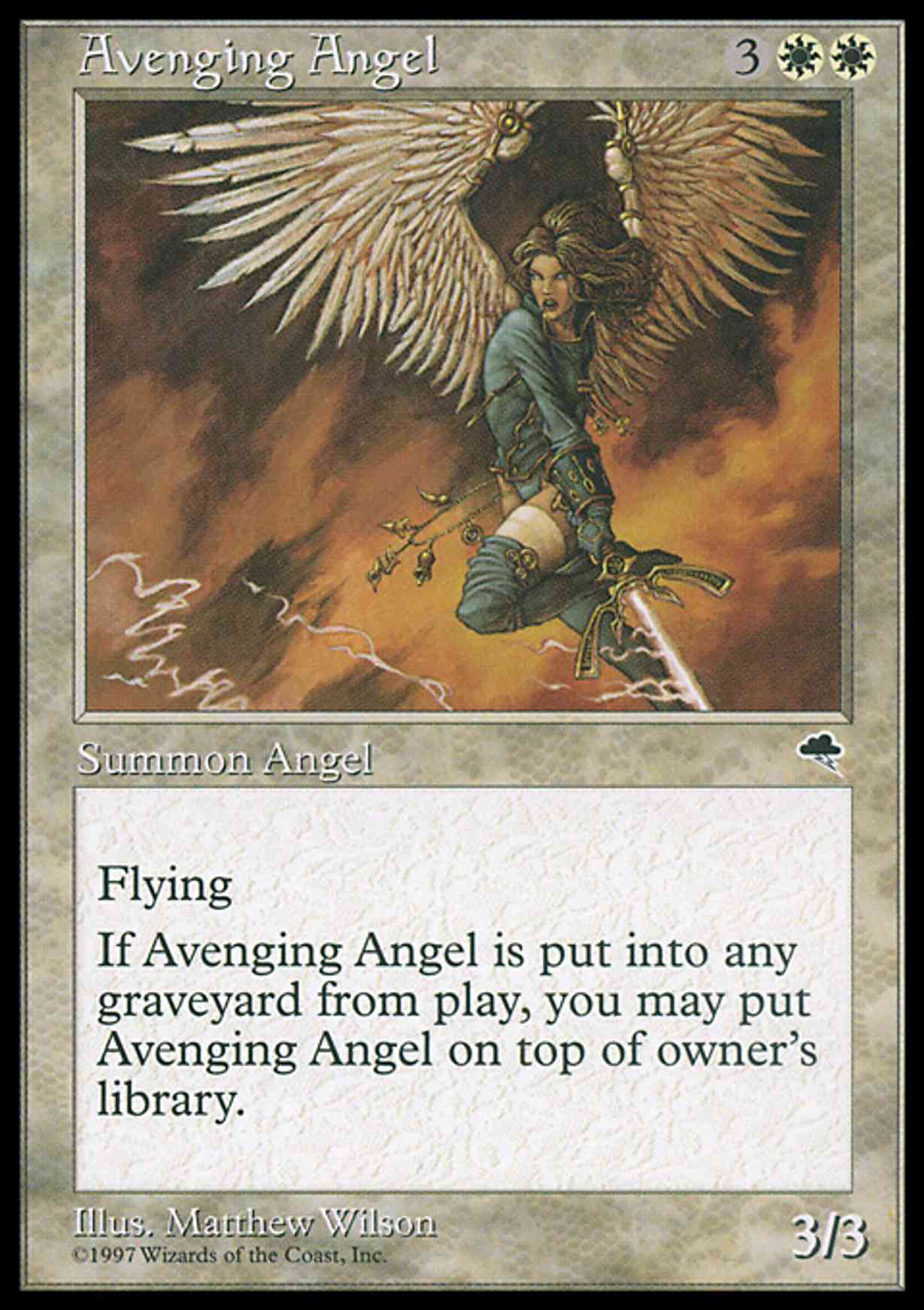 Avenging Angel magic card front