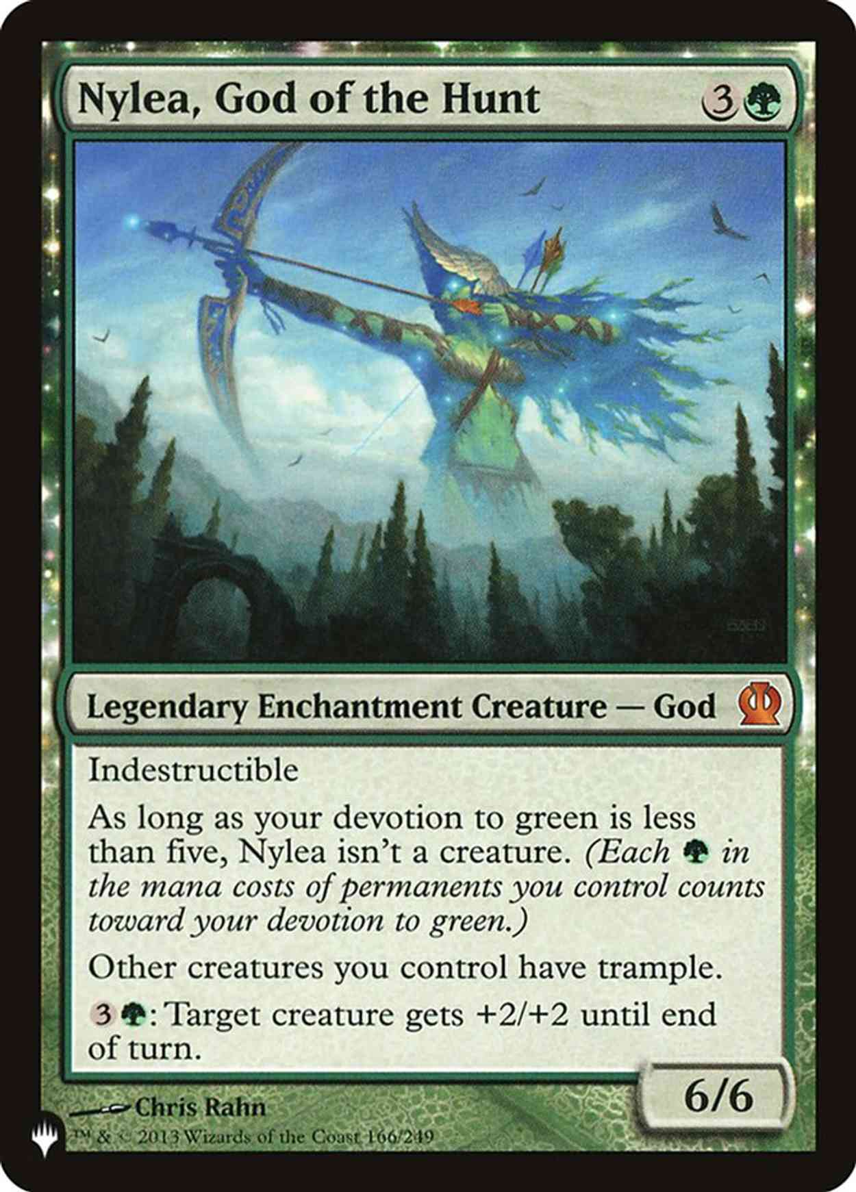 Nylea, God of the Hunt magic card front