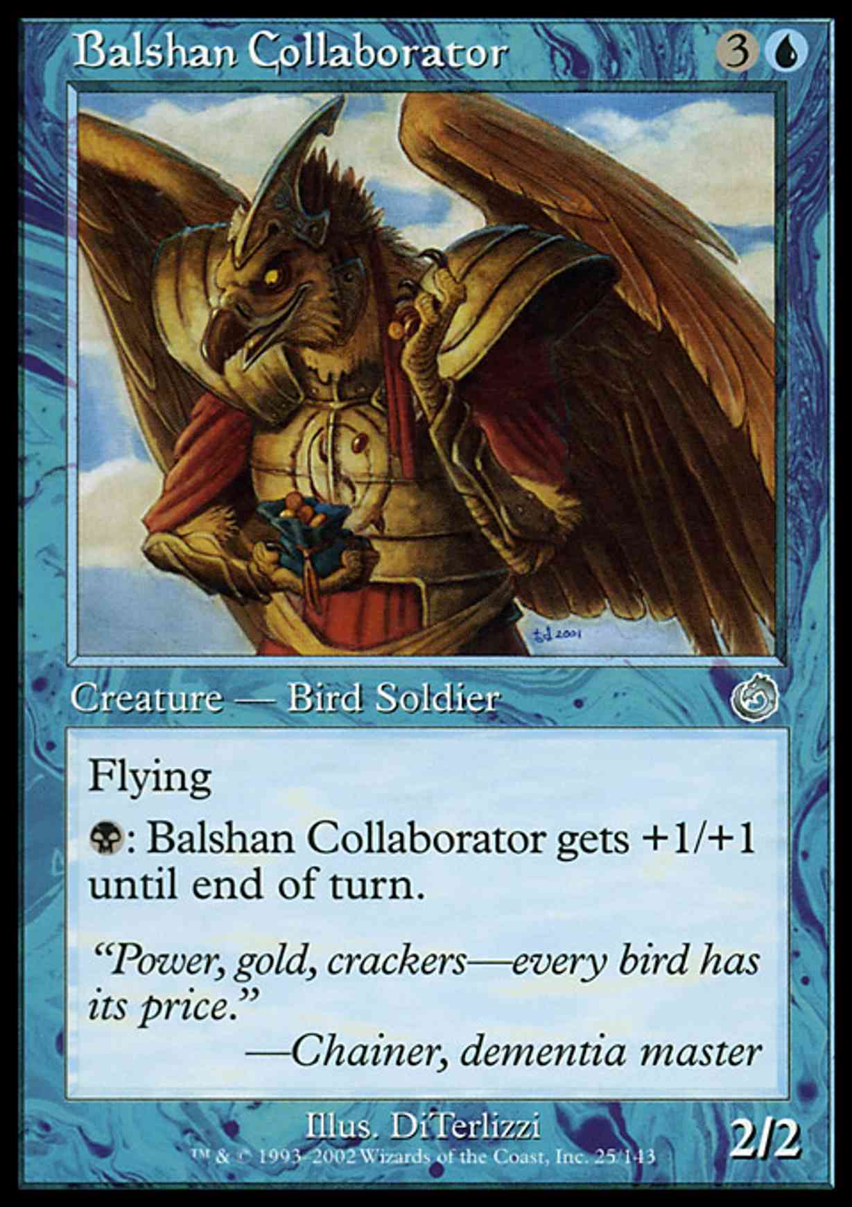 Balshan Collaborator magic card front